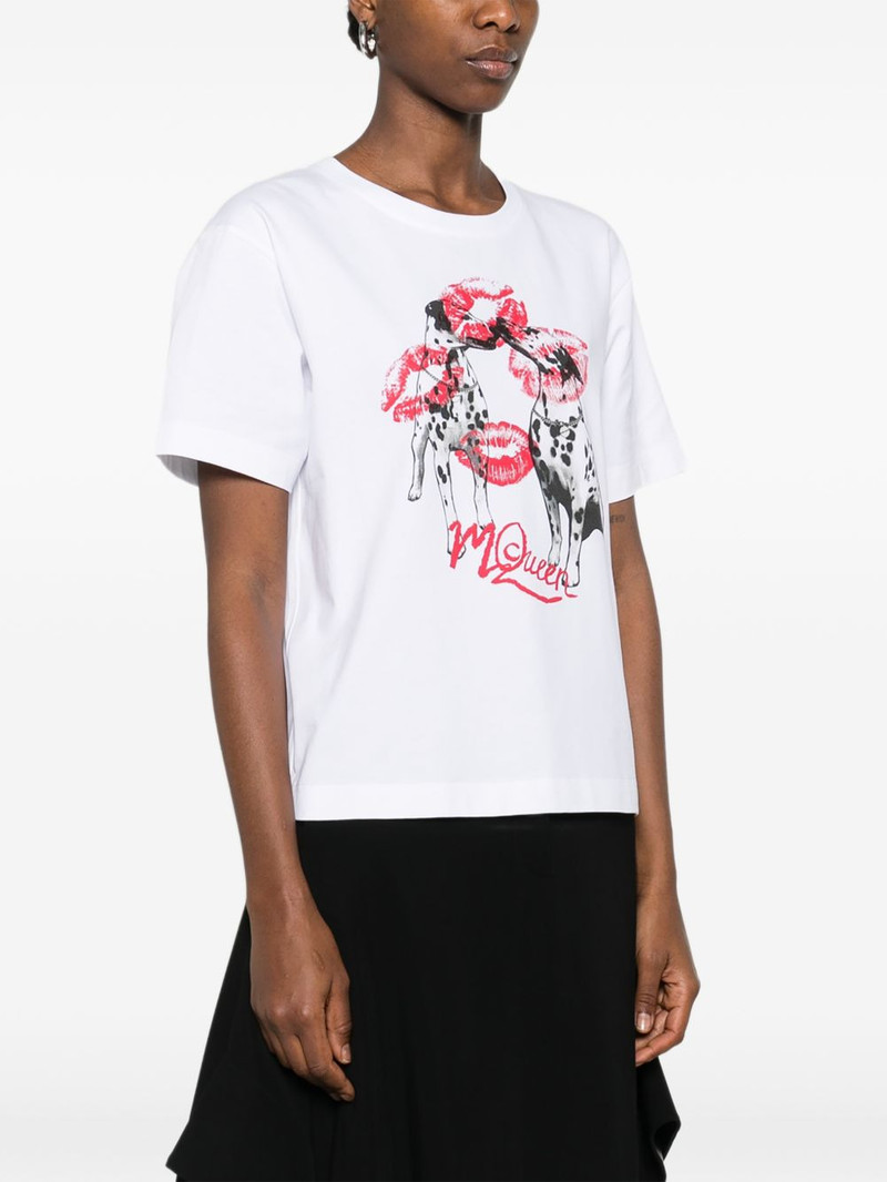 dalmatian-print T-shirt 3