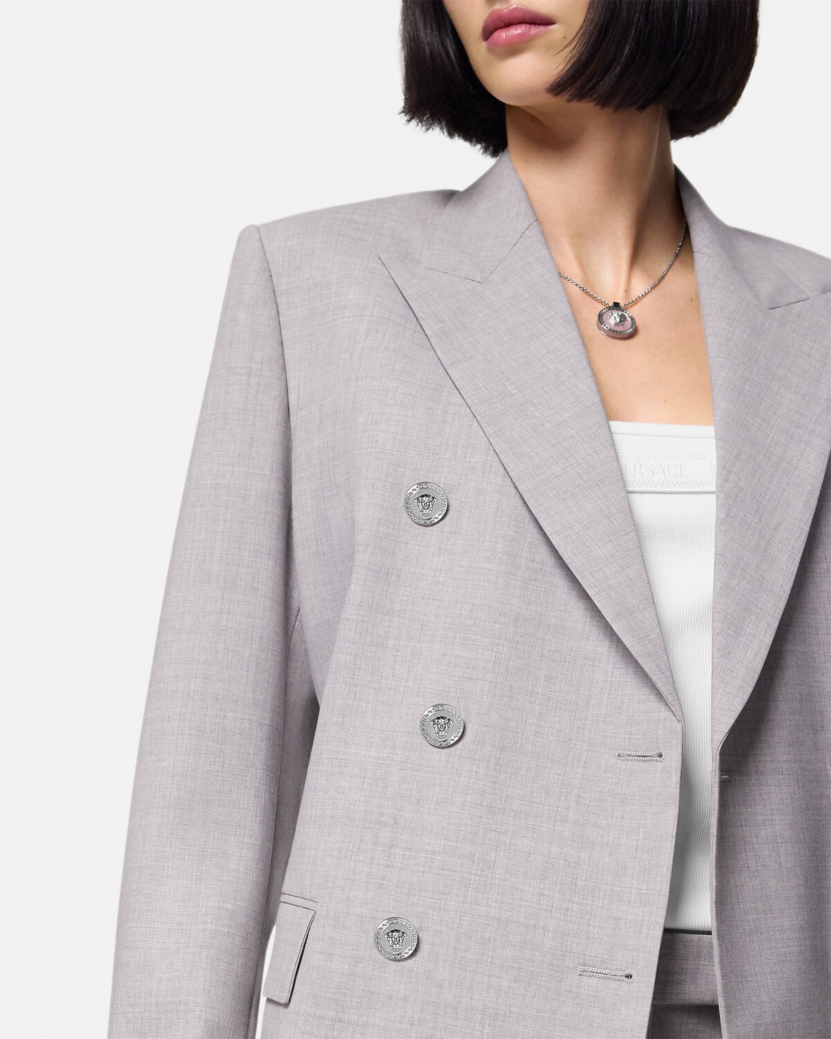 Mélange Slim Masculine Blazer - 3