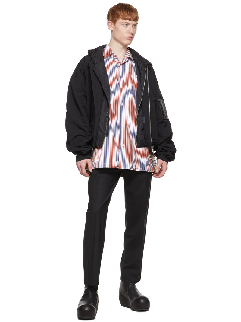 JUUN.J Red & Blue Cotton Short Sleeve Shirt outlook