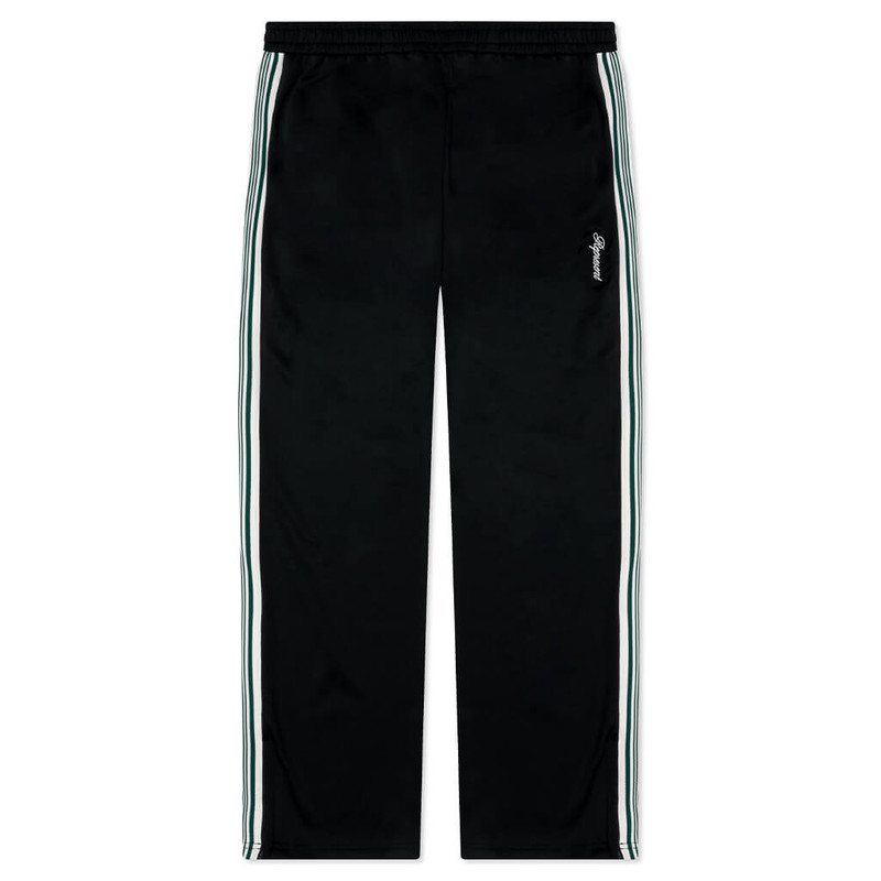 TAPED TRACK PANT - JET BLACK 1
