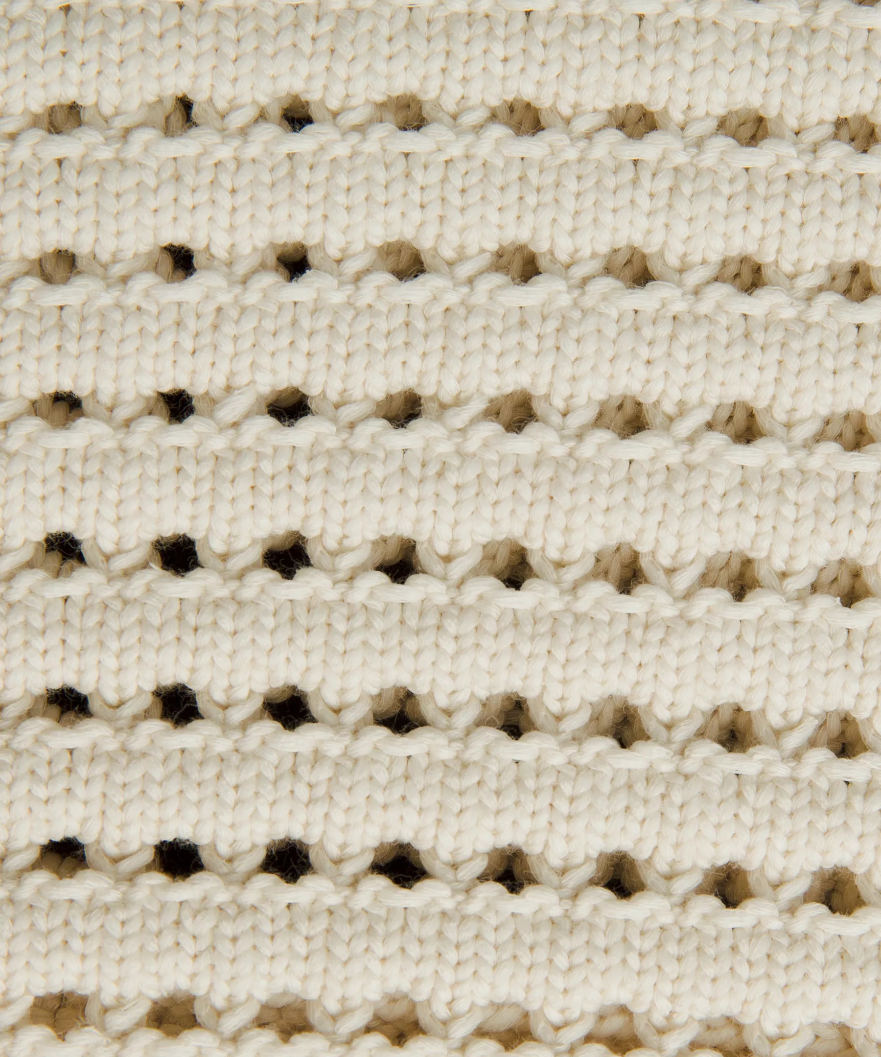 Cotton Crochet Mesh Relaxed-Fit Cardigan - 7