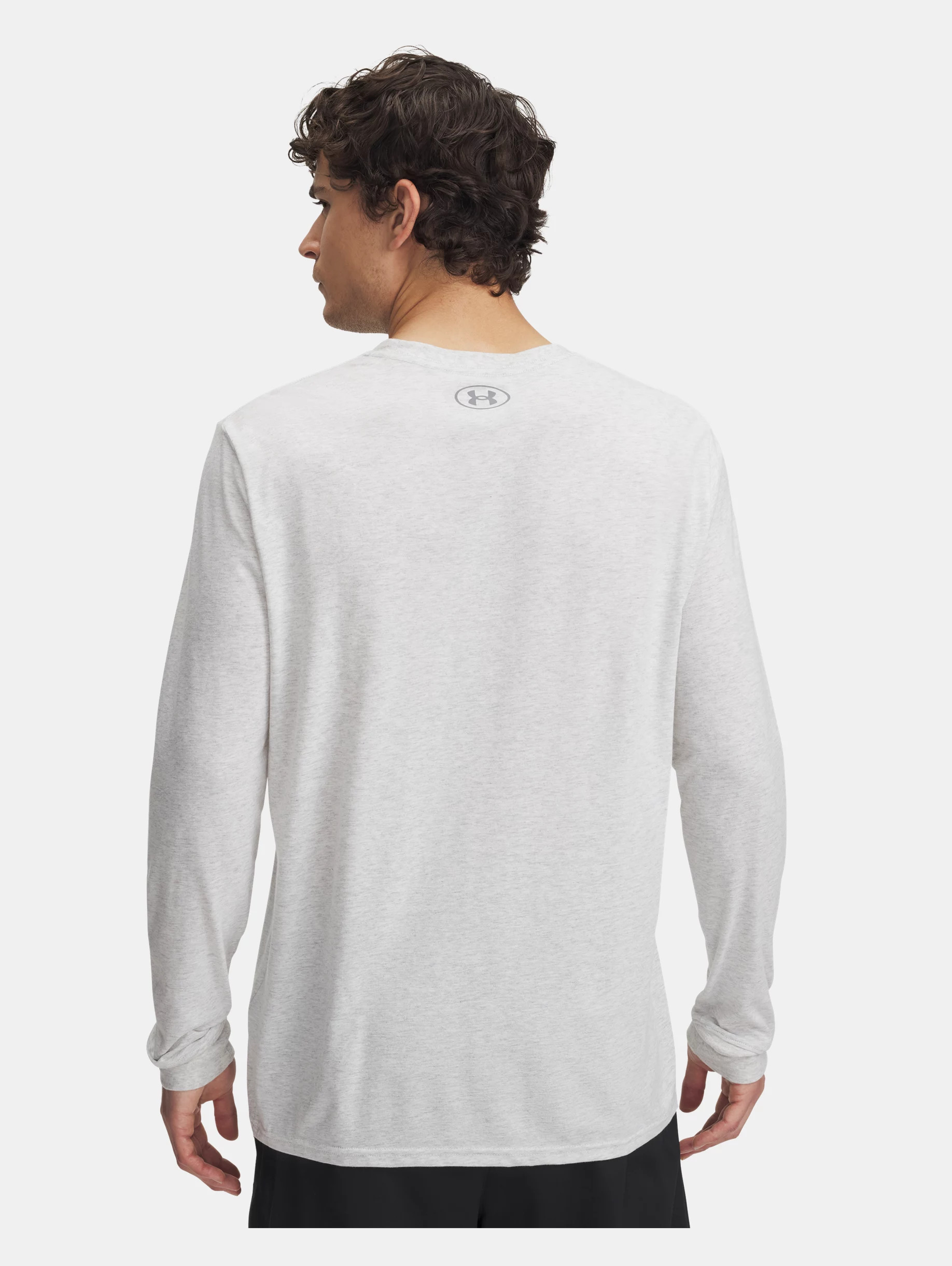 Men's UA Performance Cotton Collegiate Long Sleeve - 3