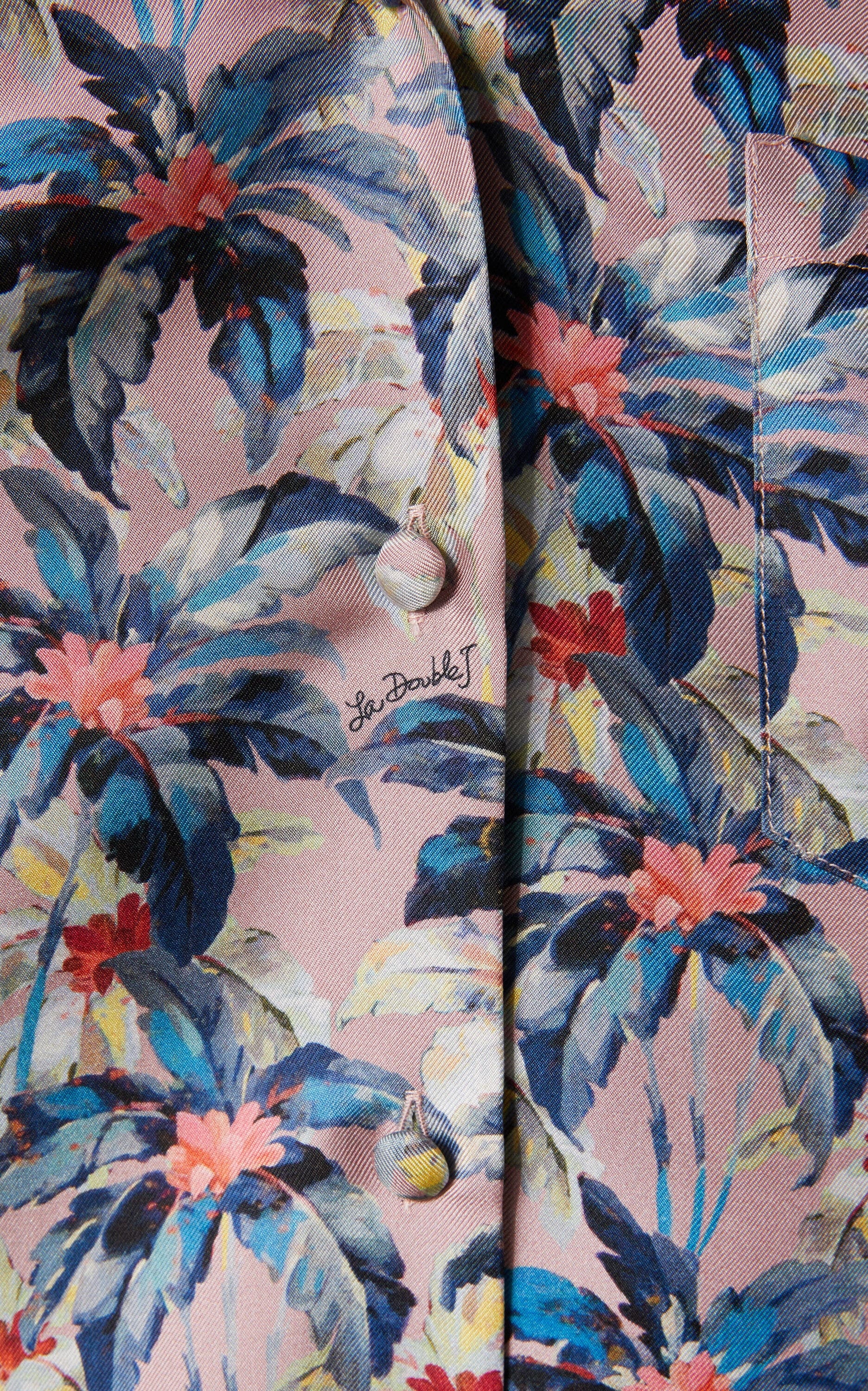 La DoubleJ Boy Shirt Mini Tropicana Mauve at Nordstrom - 4