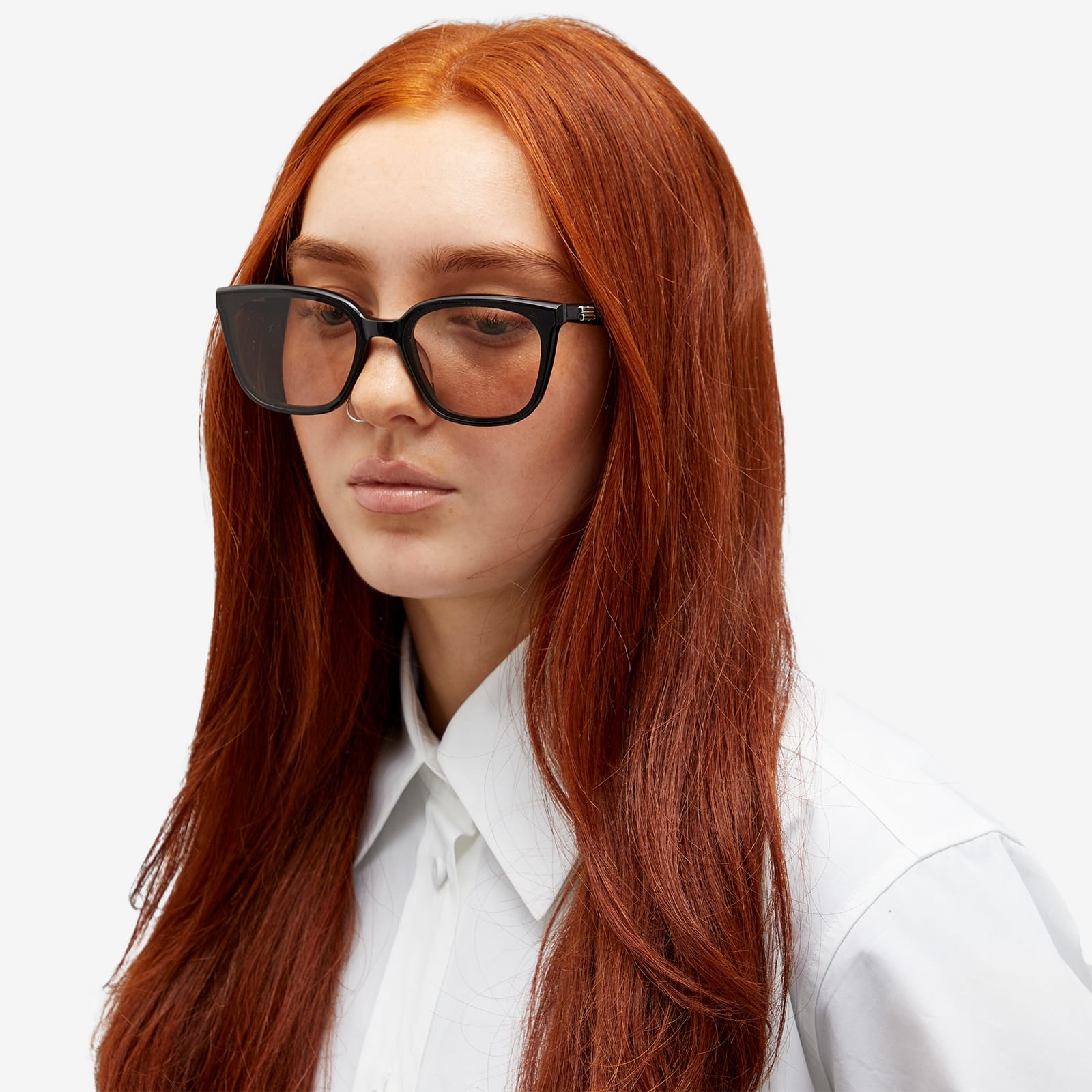 【GENTLE MONSTER】 PINO 01 (BR) Gentle Monster Pino 01 Sunglasses | Black | FARFETCH