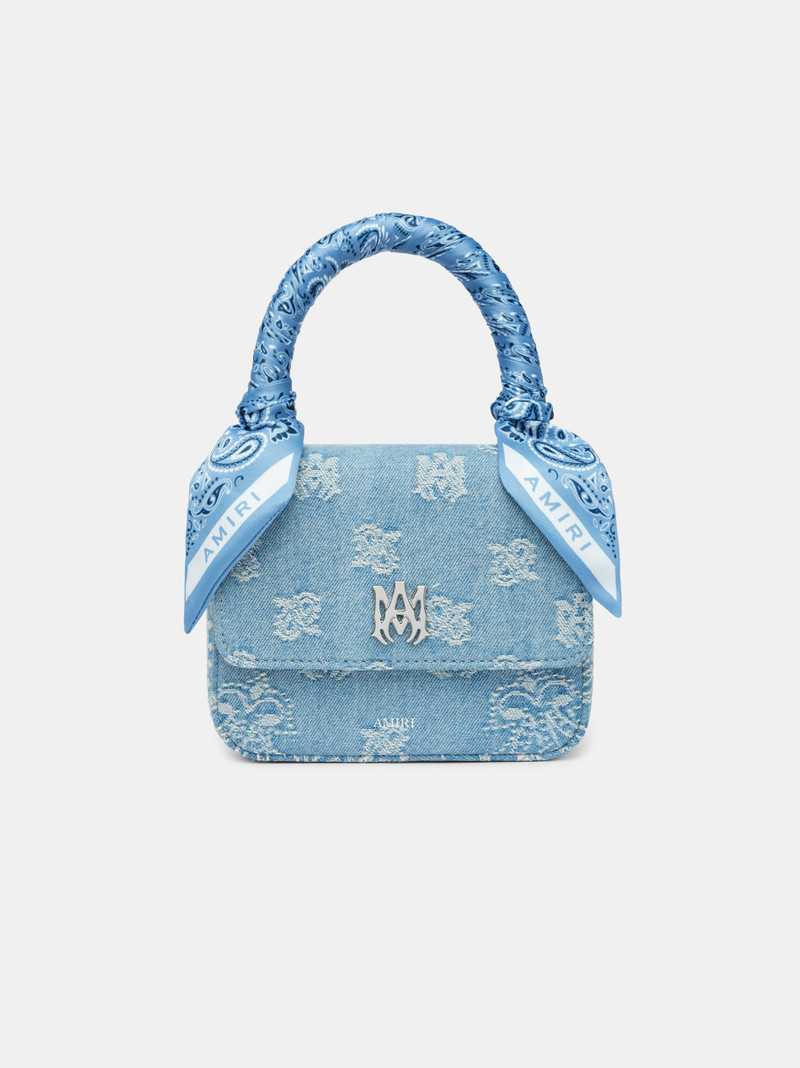 WOMEN'S DENIM BANDANA MICRO MA BAG 1