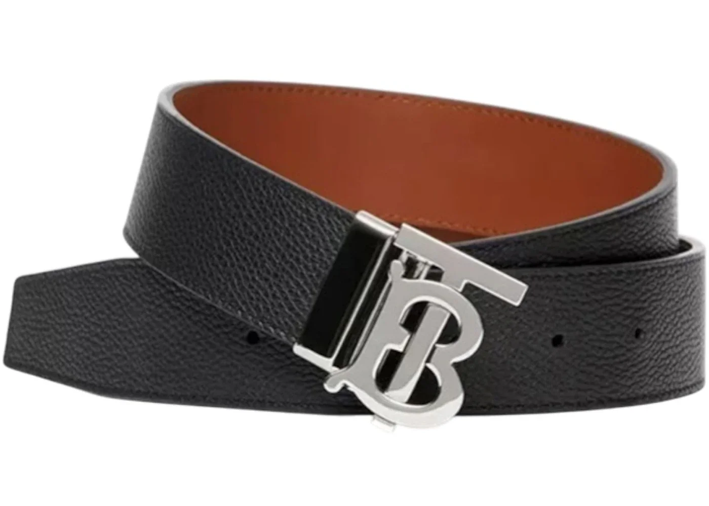Burberry Calfskin Belt Black - 1
