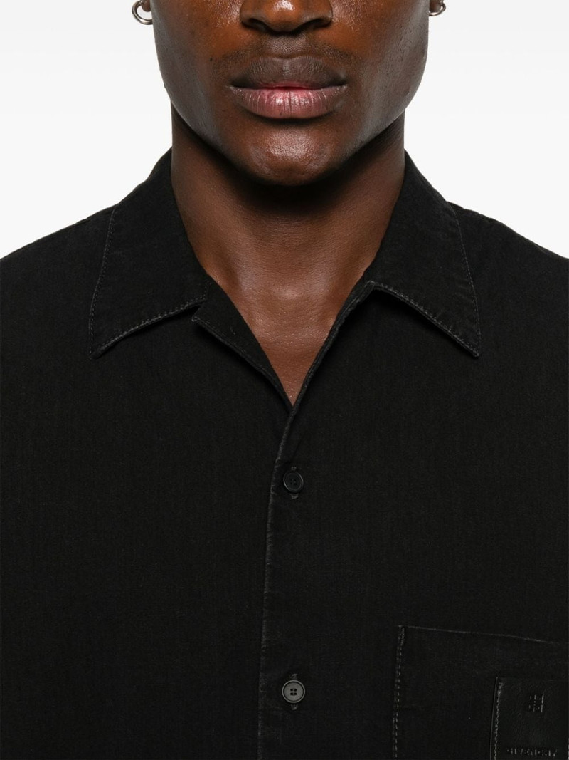 logo-patch shirt 5