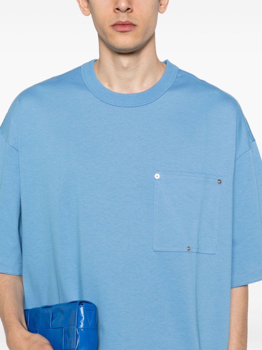 Bottega Veneta Men T-Shirt With Logo - 6