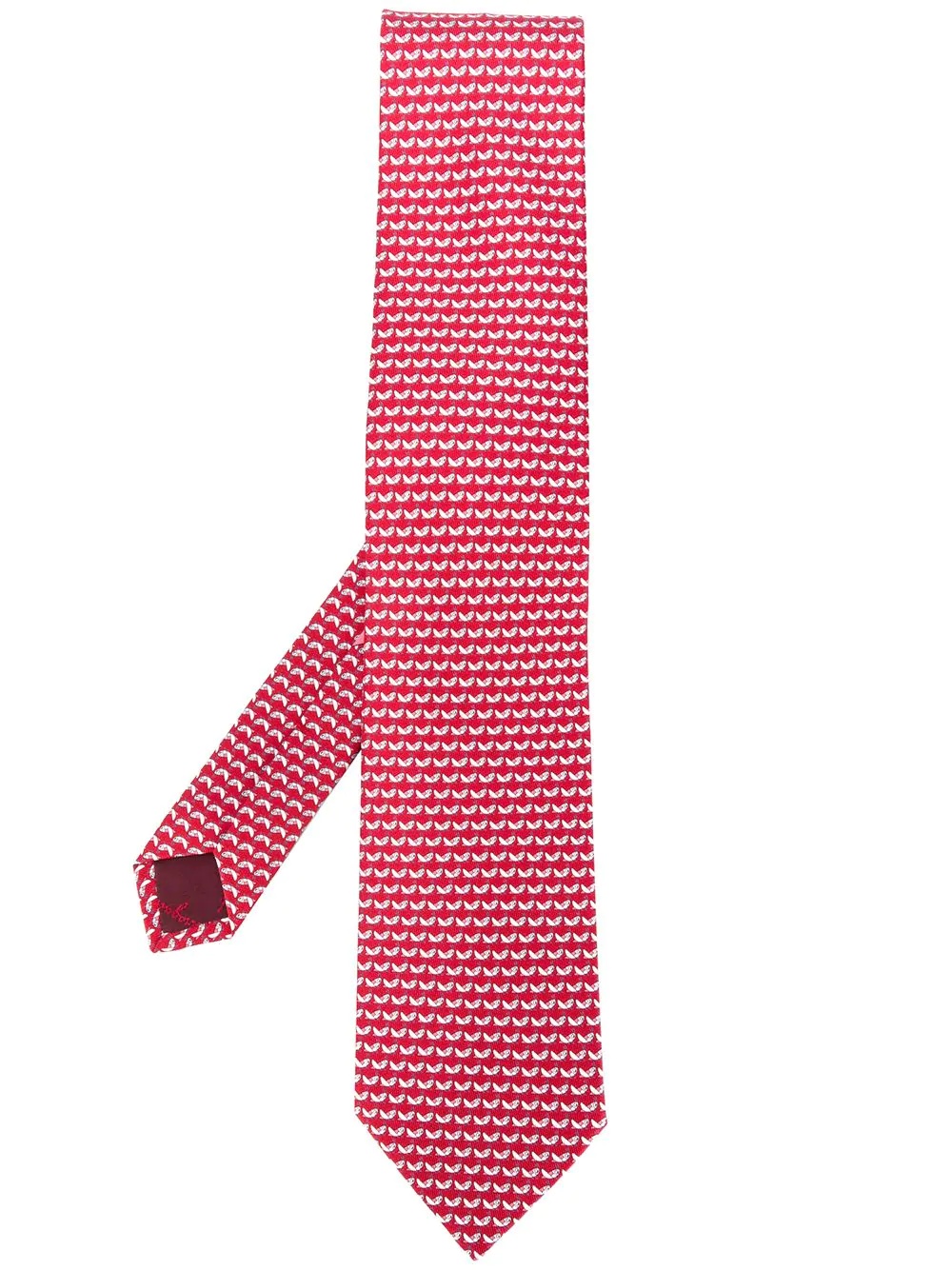 monogram tie - 1