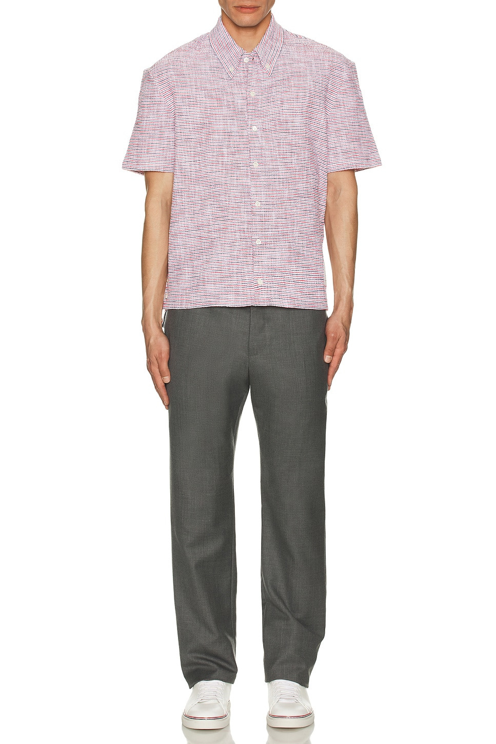 Short Sleeve Button Down Shirt - 5