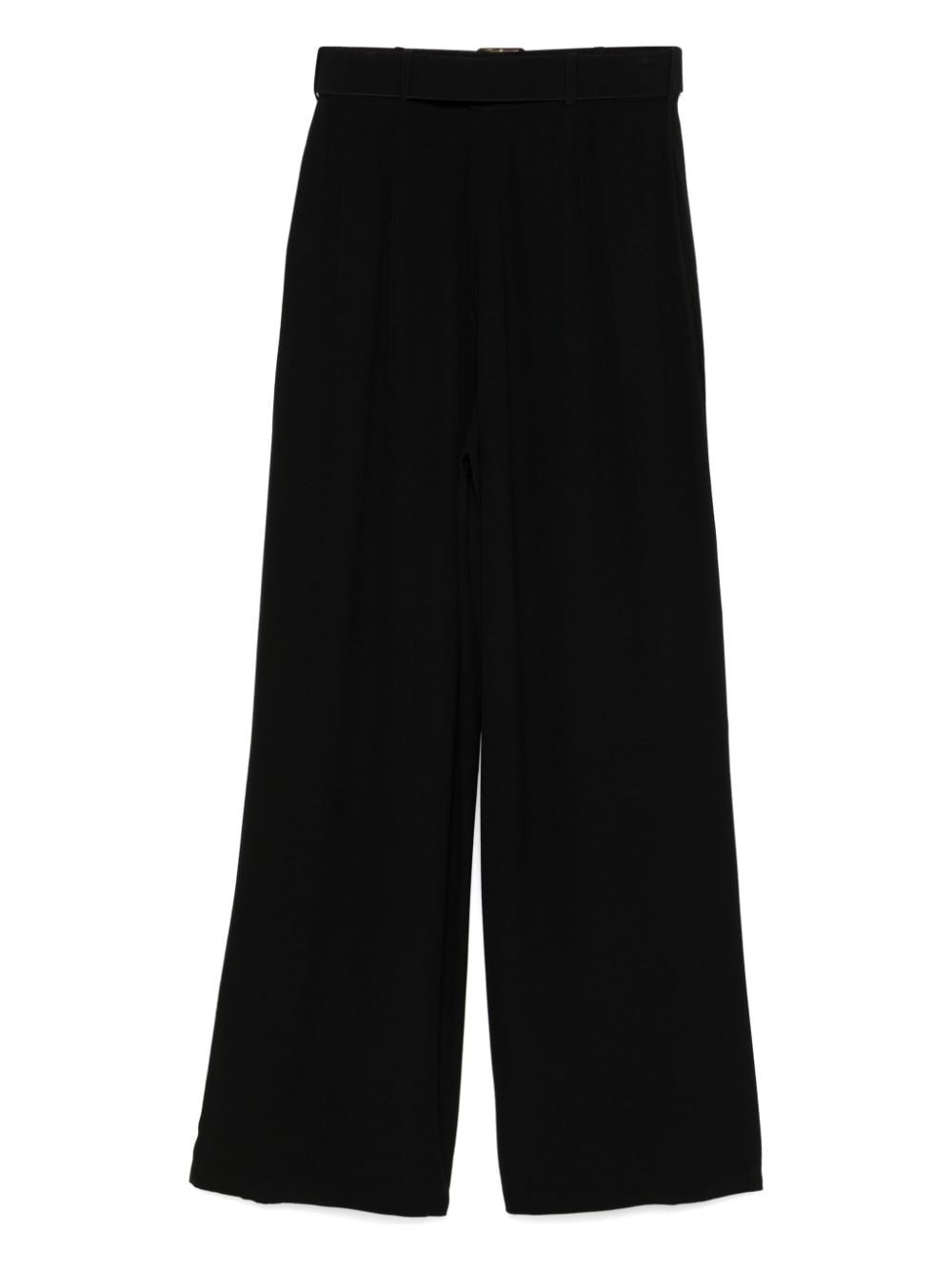 belted wide leg trousers - 2