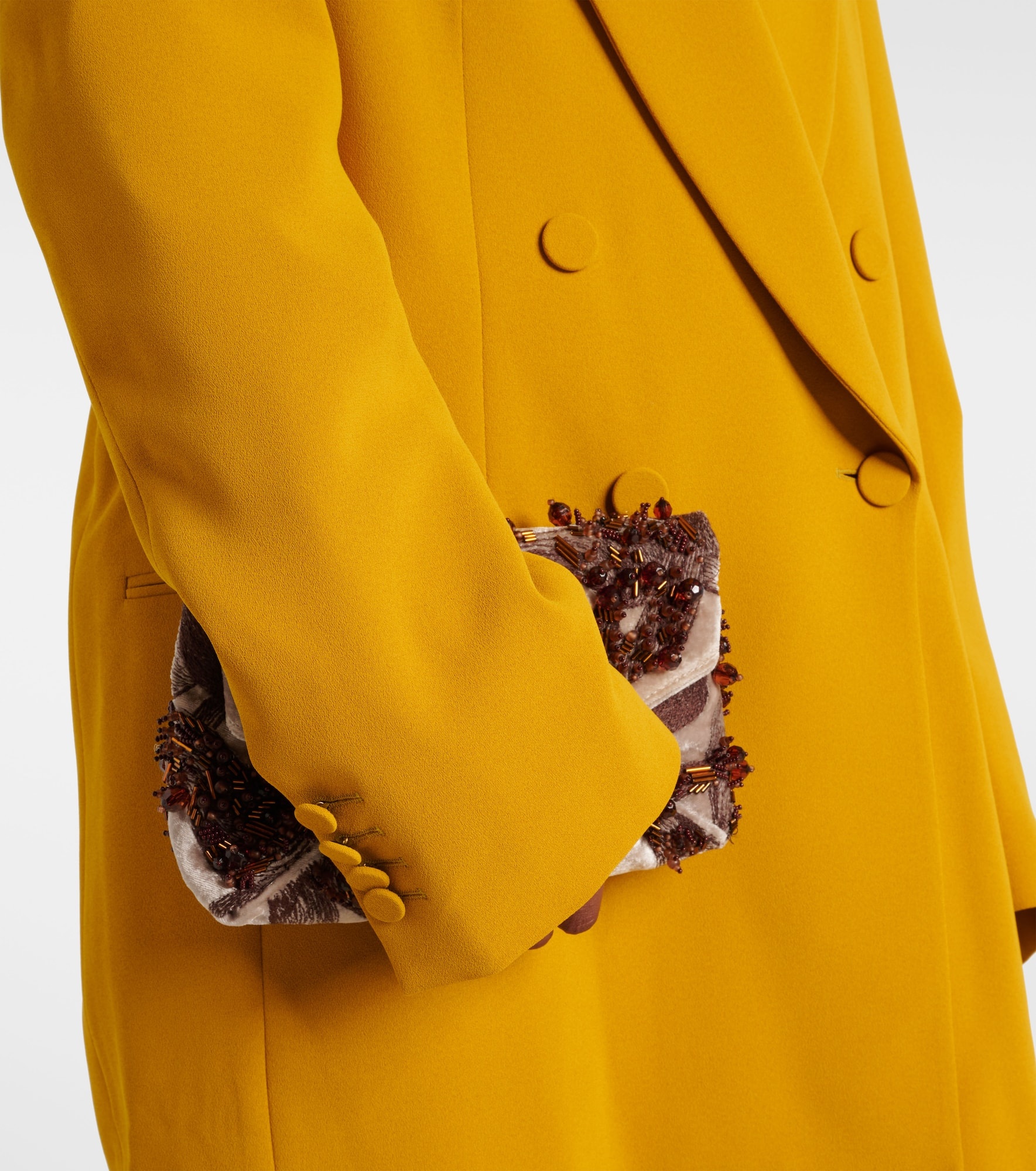 Oversized double-breasted blazer - 5