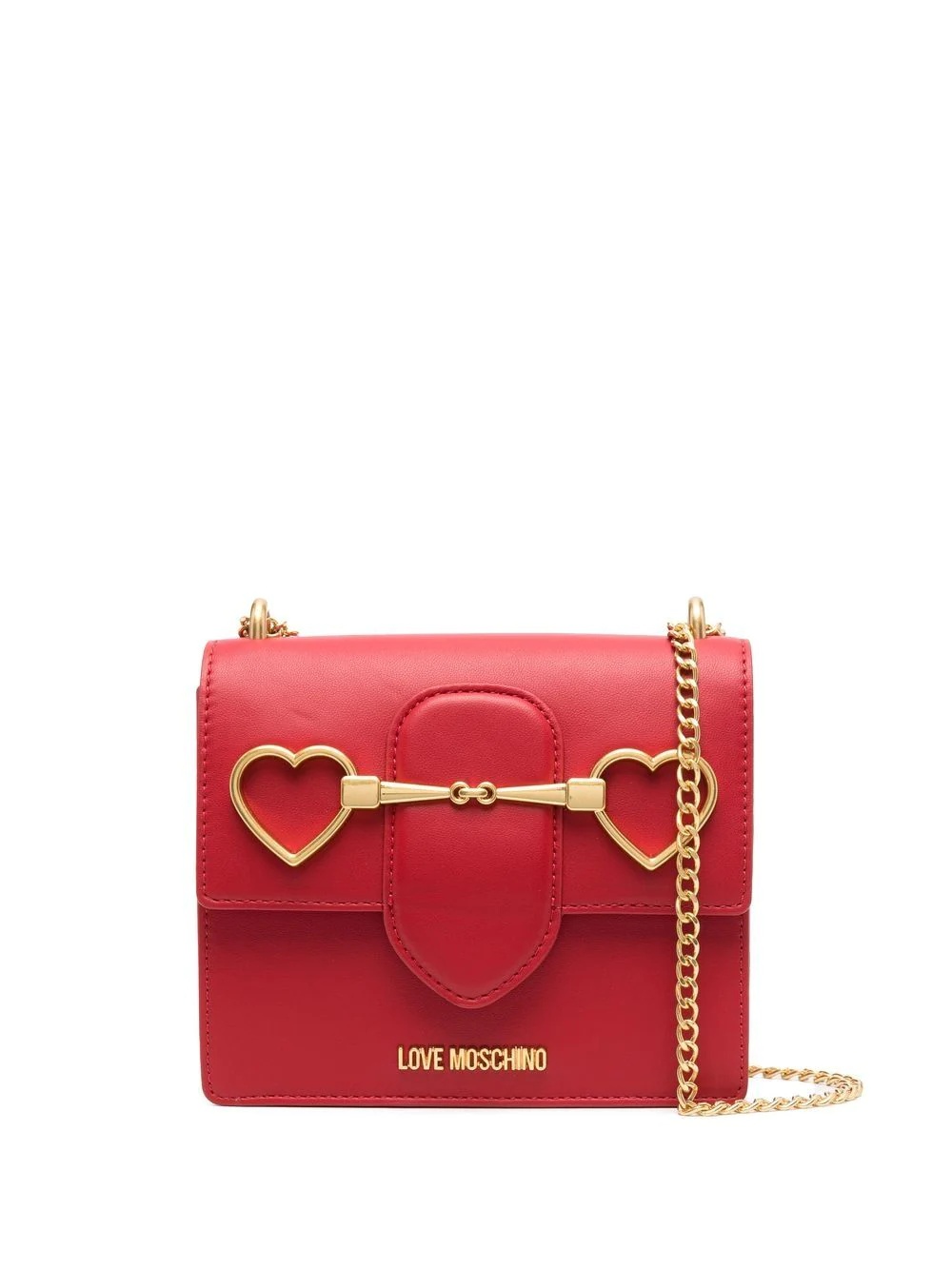 logo-plaque cross-body bag - 1