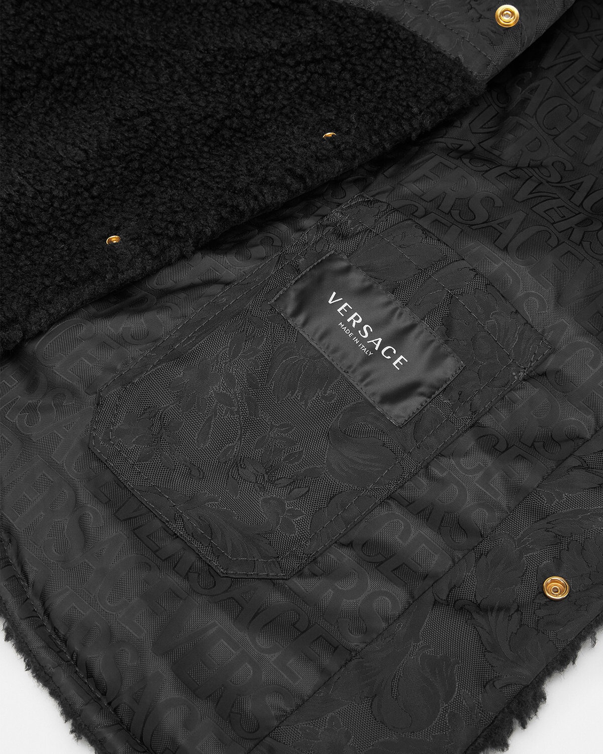 Barocco Silhouette Fleece Jacket - 6