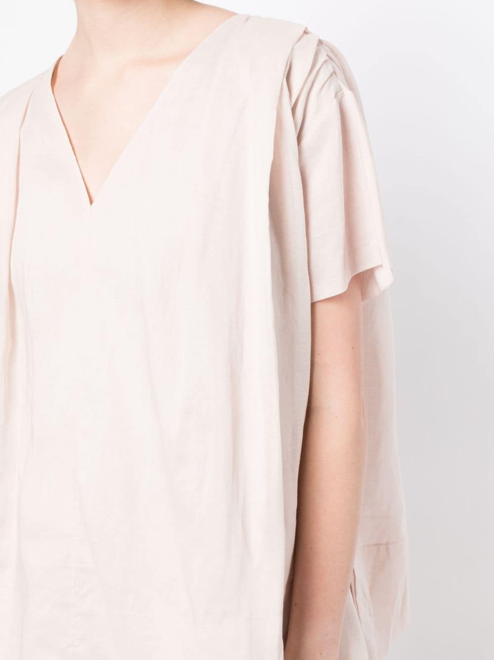 V-neck short-sleeved top - 5