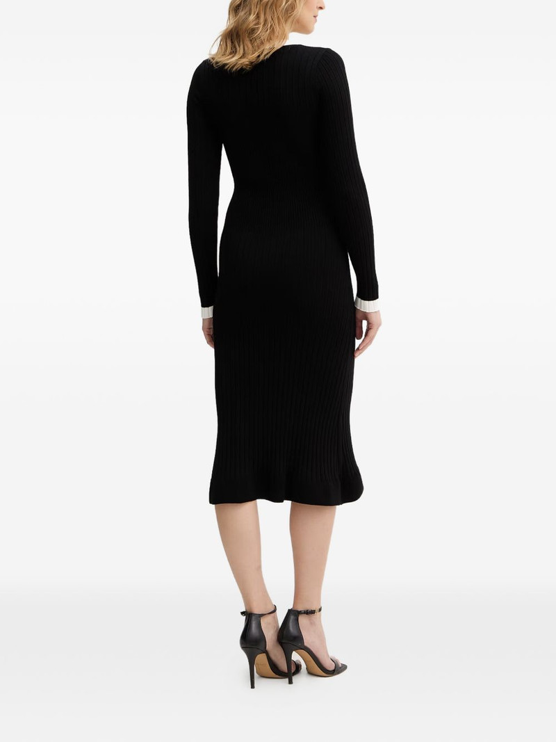 Laurel ribbed-knit midi dress 3