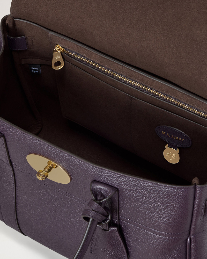 Bayswater Deep Aubergine Small Classic Grain 5