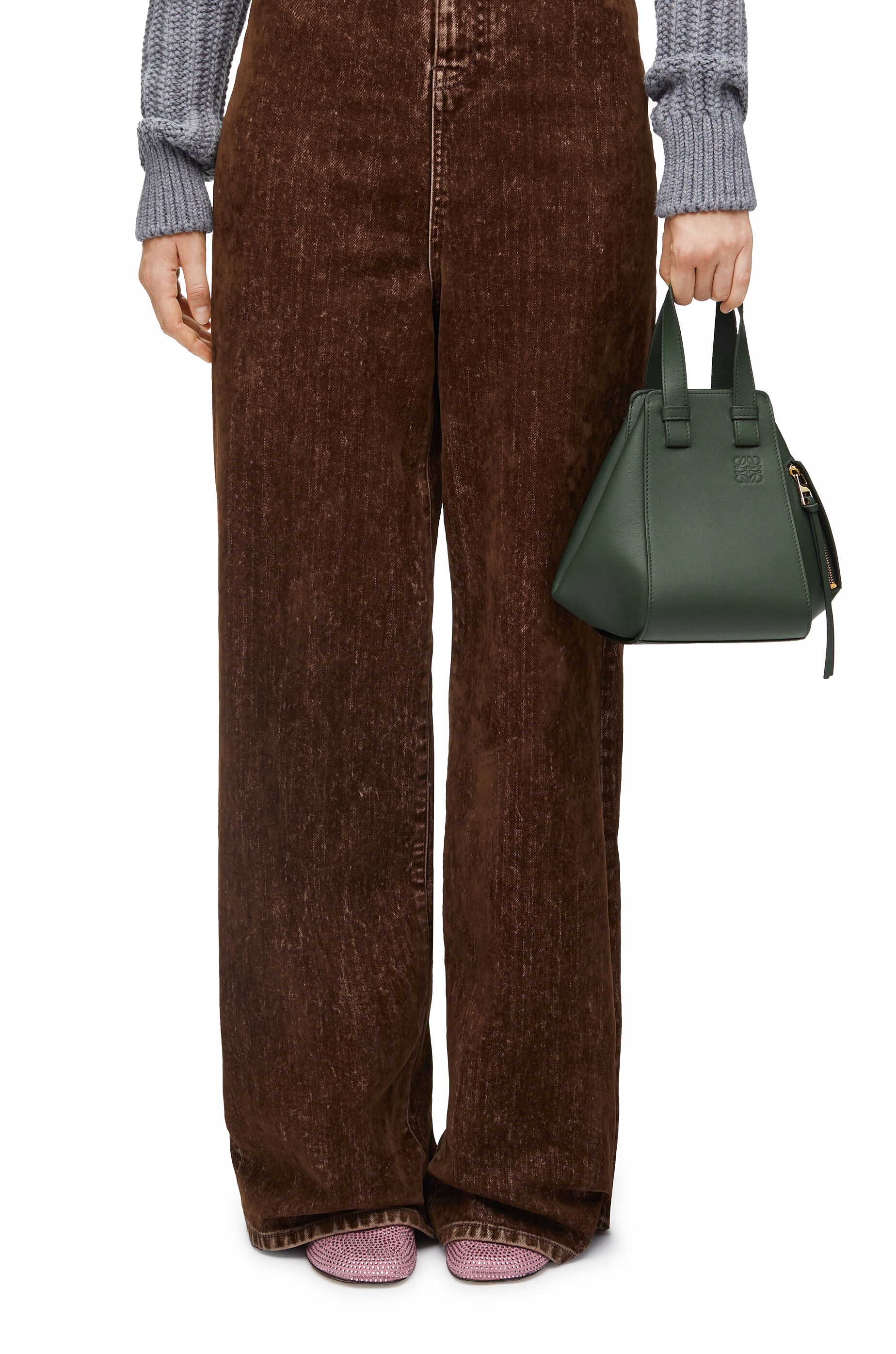 Compact Hammock bag in classic calfskin - 2