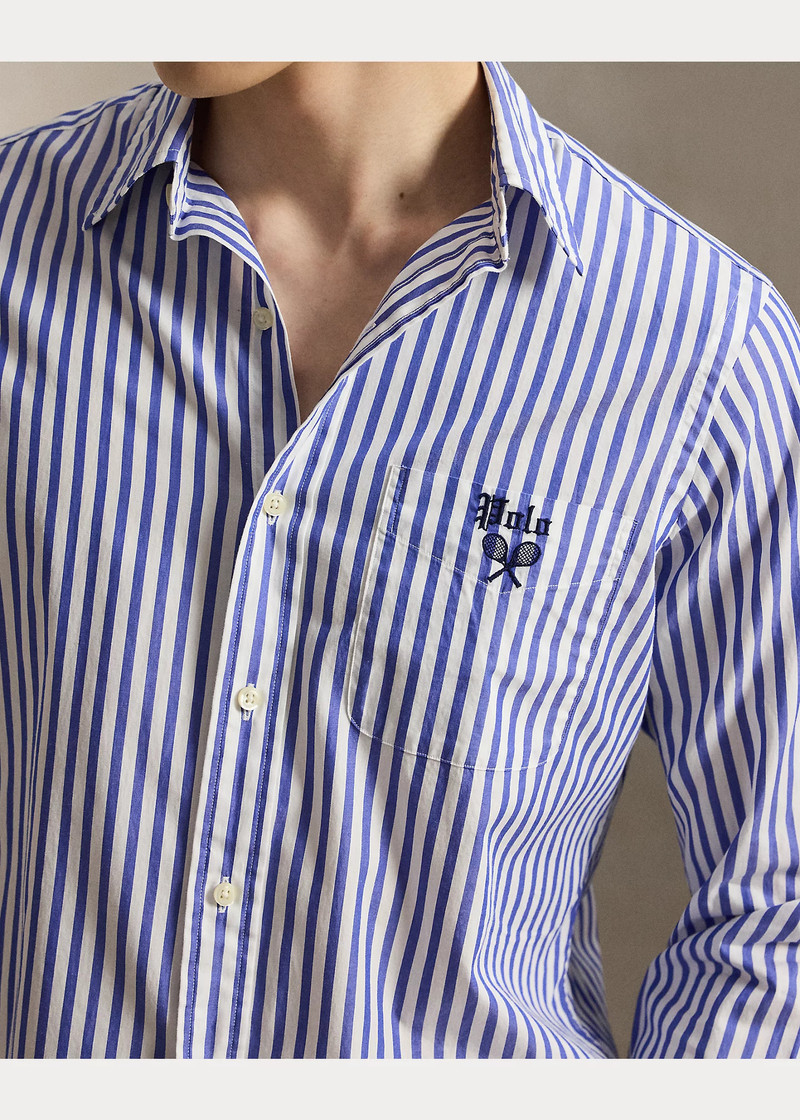 US Open Classic Fit Striped Shirt 5