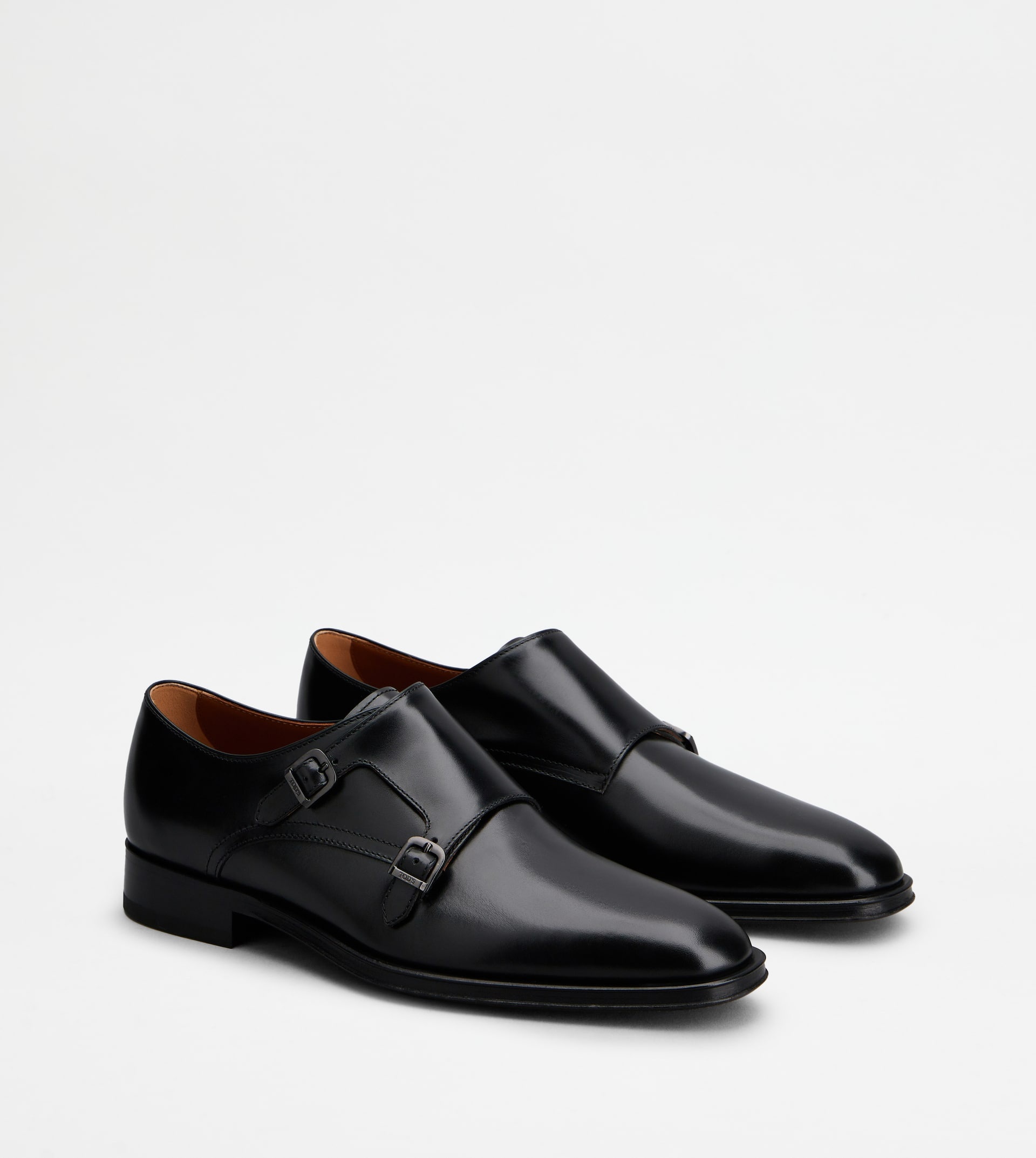 MONKSTRAPS IN LEATHER - BLACK - 2