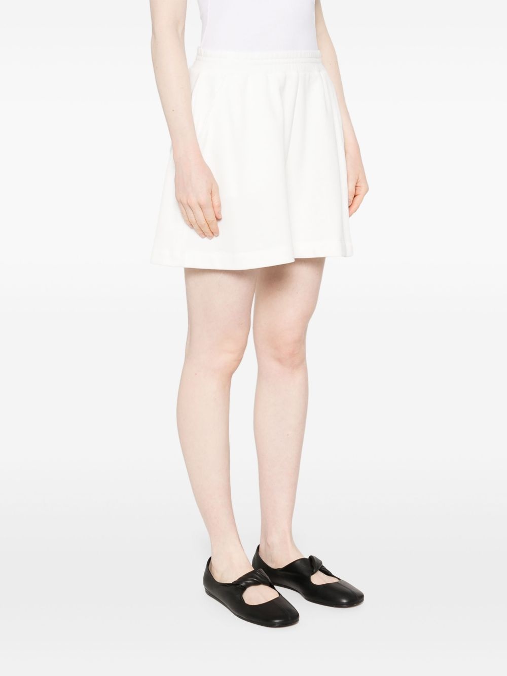 jersey-texture shorts - 3