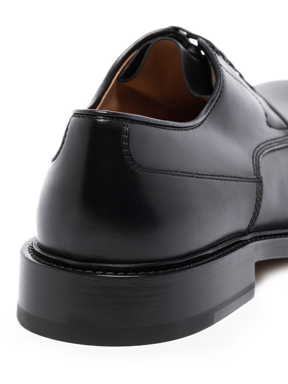 brushed leather Derby shoes - 2