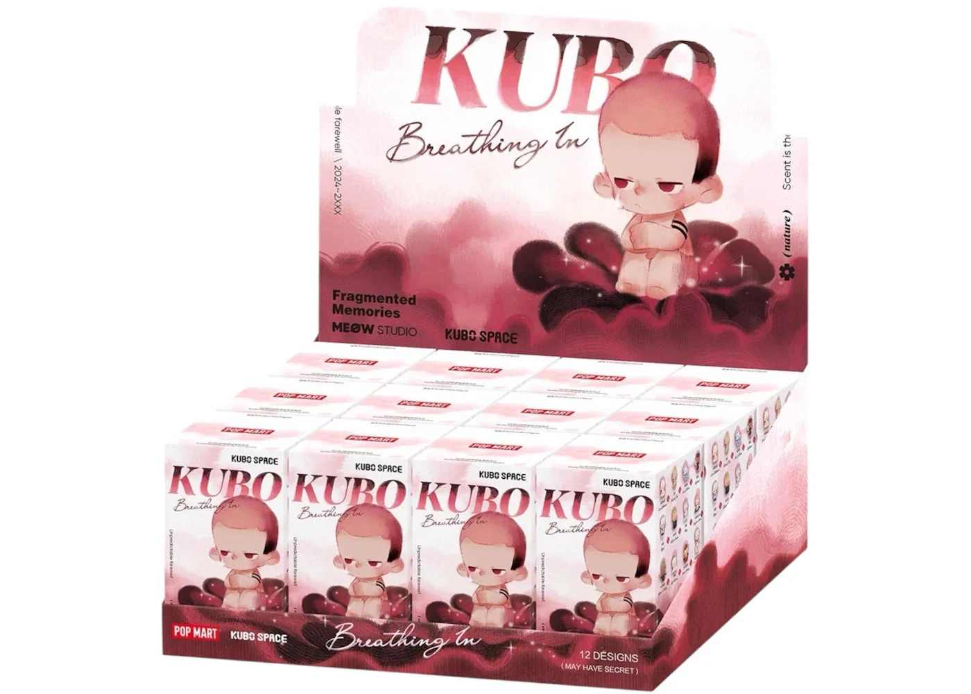Pop Mart Kubo Breathing in Series Figure Sealed Case (12 Blind Box) - 1