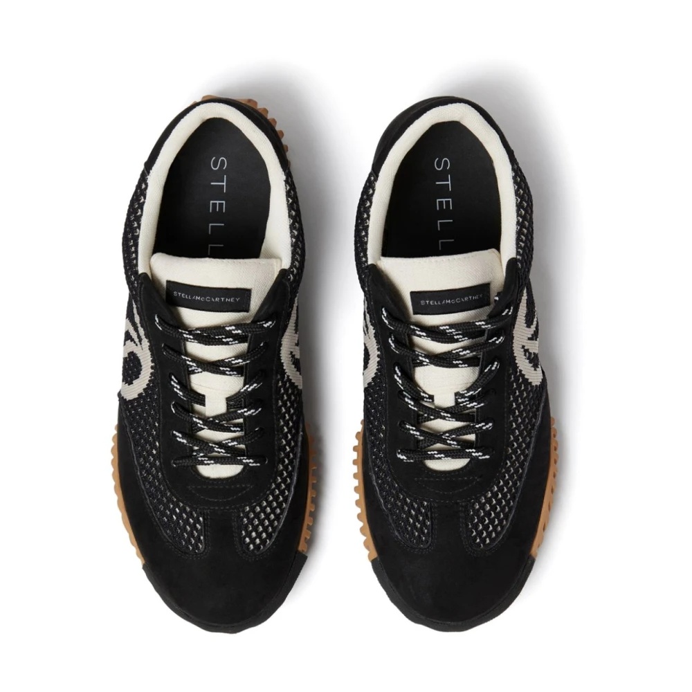 スニーカー STELLA MCCARTNEY Women Sneakers 810414E001911036 Black S-WAVE SPORT KNEET MESH SNEAKERS for Women - Stella