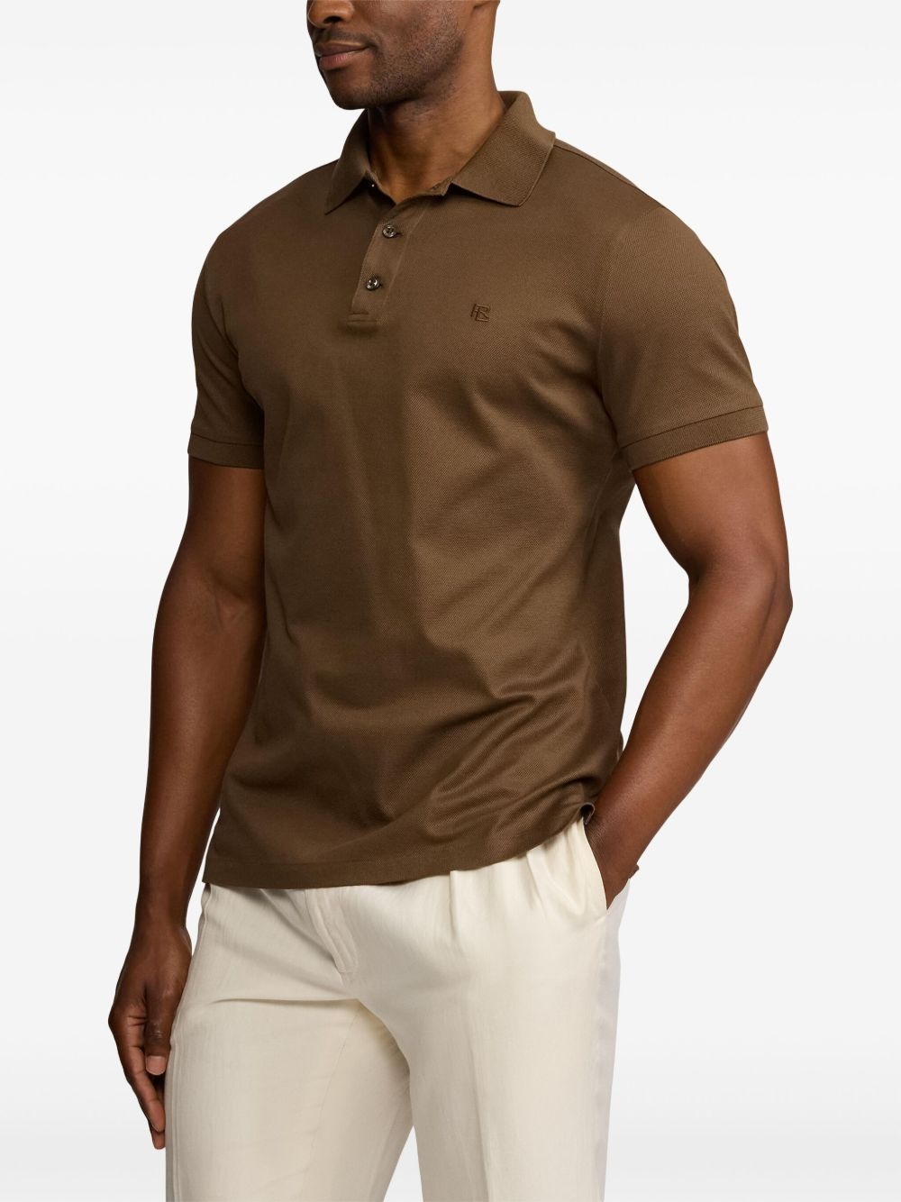 cotton polo shirt - 5