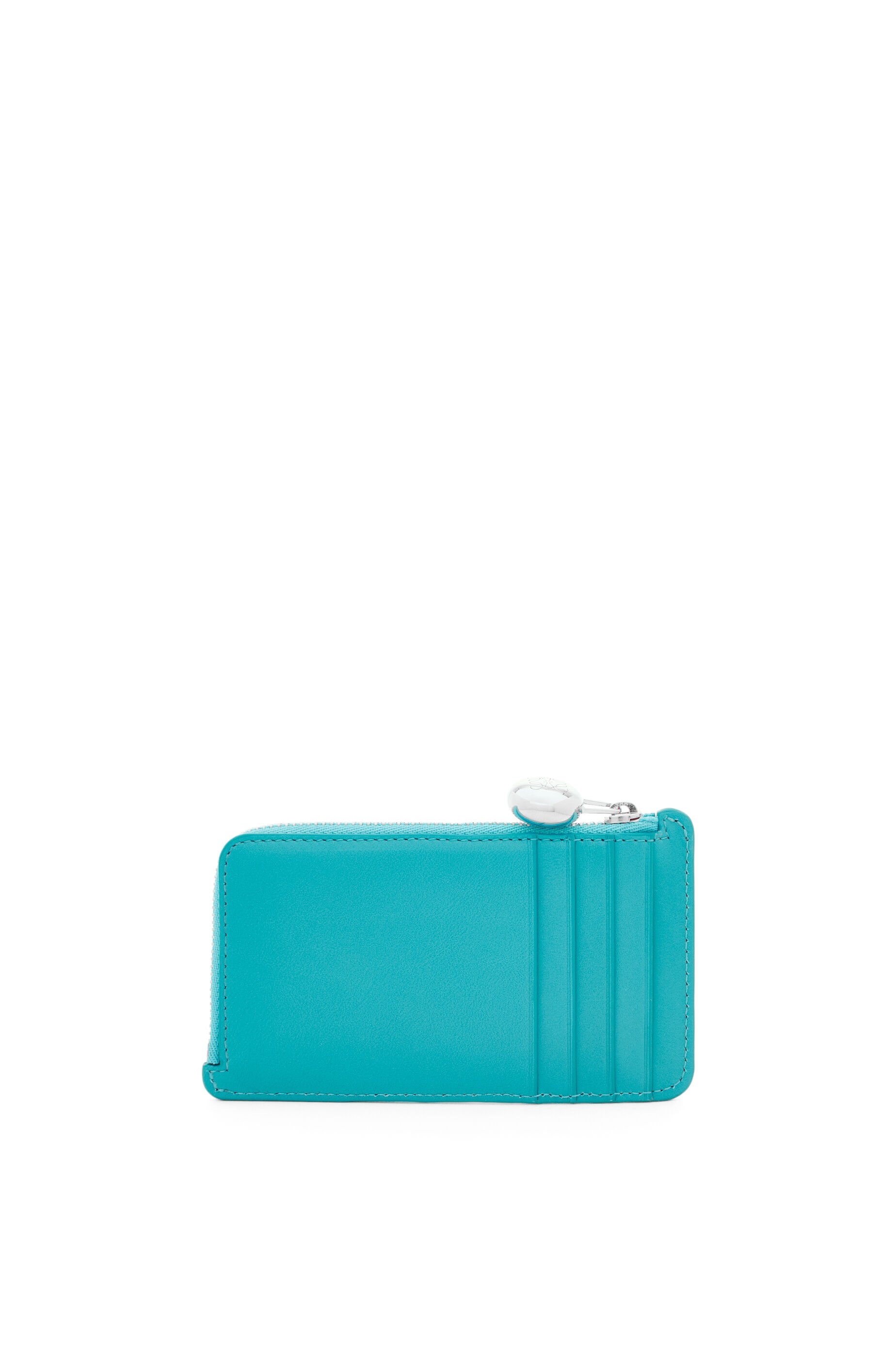 Pebble coin cardholder in shiny nappa calfskin - 3