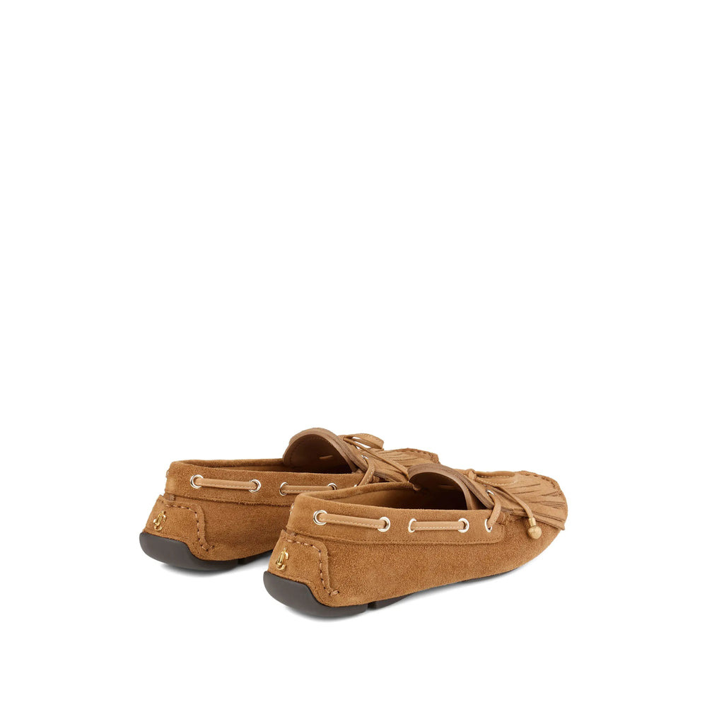 Jimmy Choo Brown Loafers Women - 4