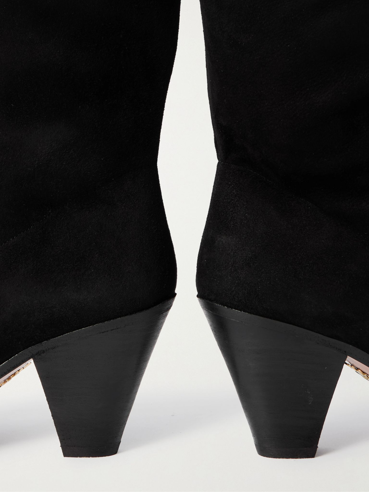Boogie 70 suede ankle boots Black - 4