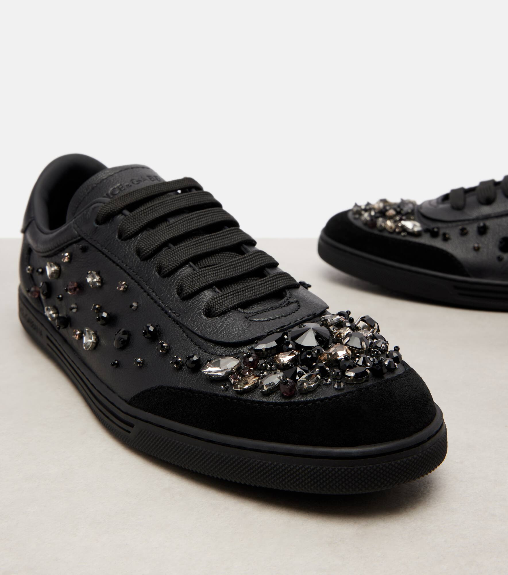 Saint Tropez Light embellished leather sneakers - 5