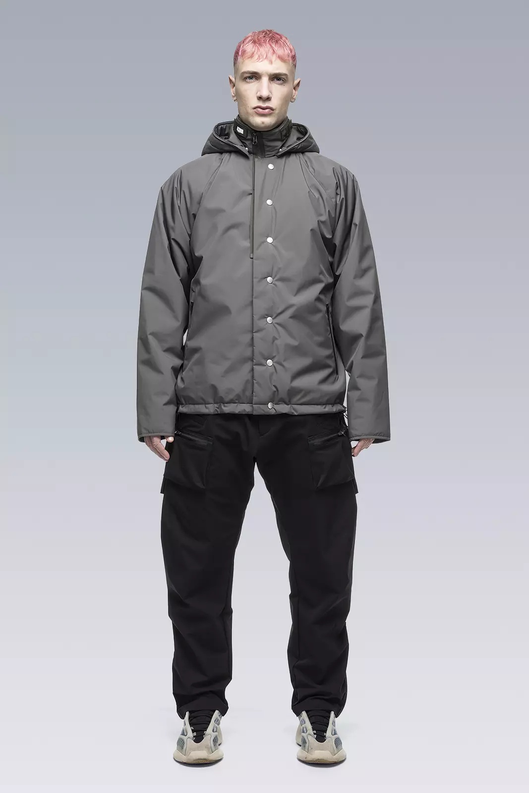 J95-PL Windstopper® PrimaLoft® Modular Liner Jacket Gray - 2