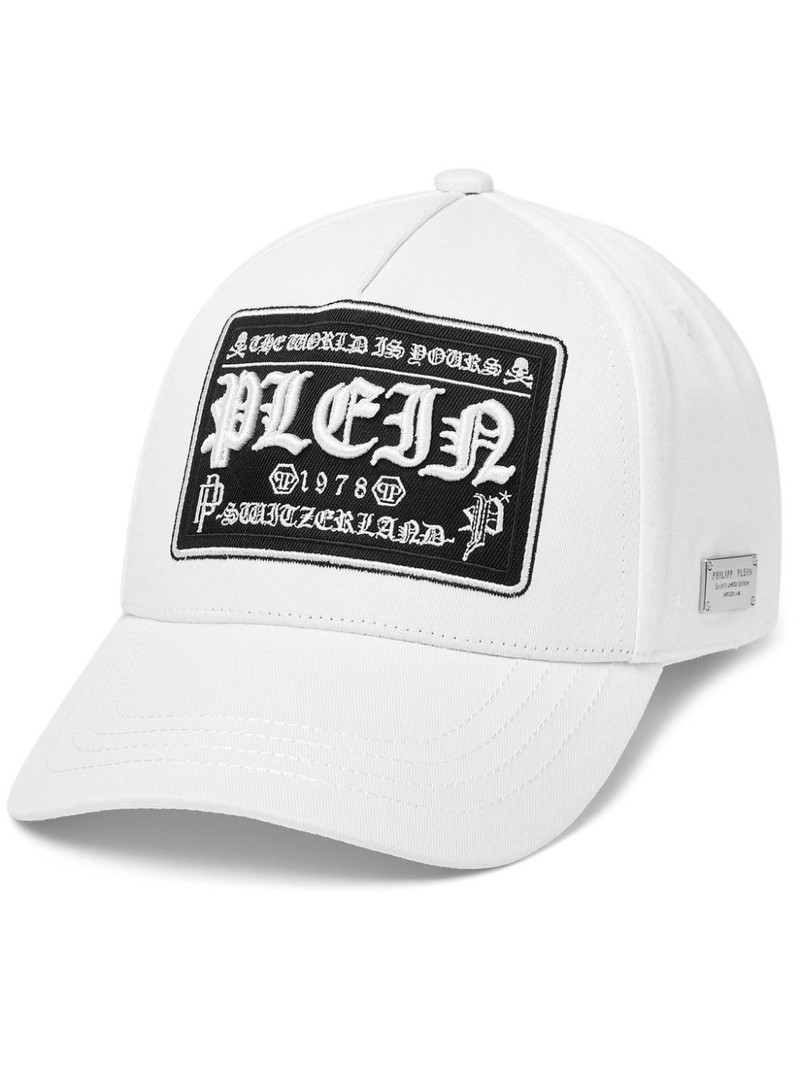 logo-embroidered baseball cap 1