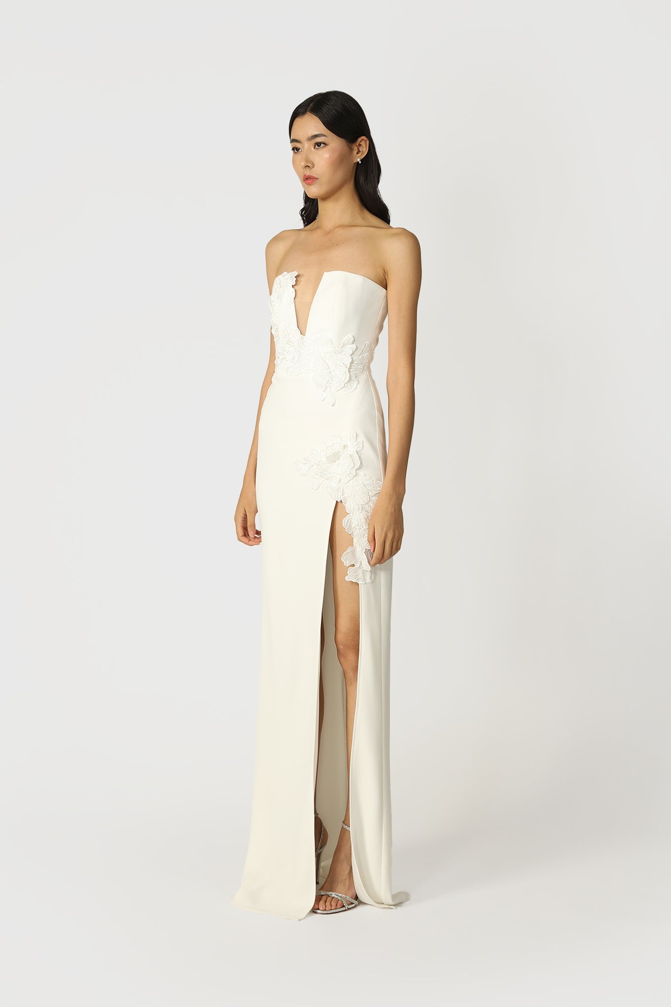FLORA STRAPLESS GOWN - 3