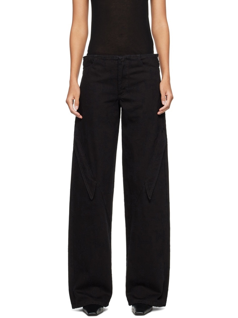 Black Mycelium Jeans 1