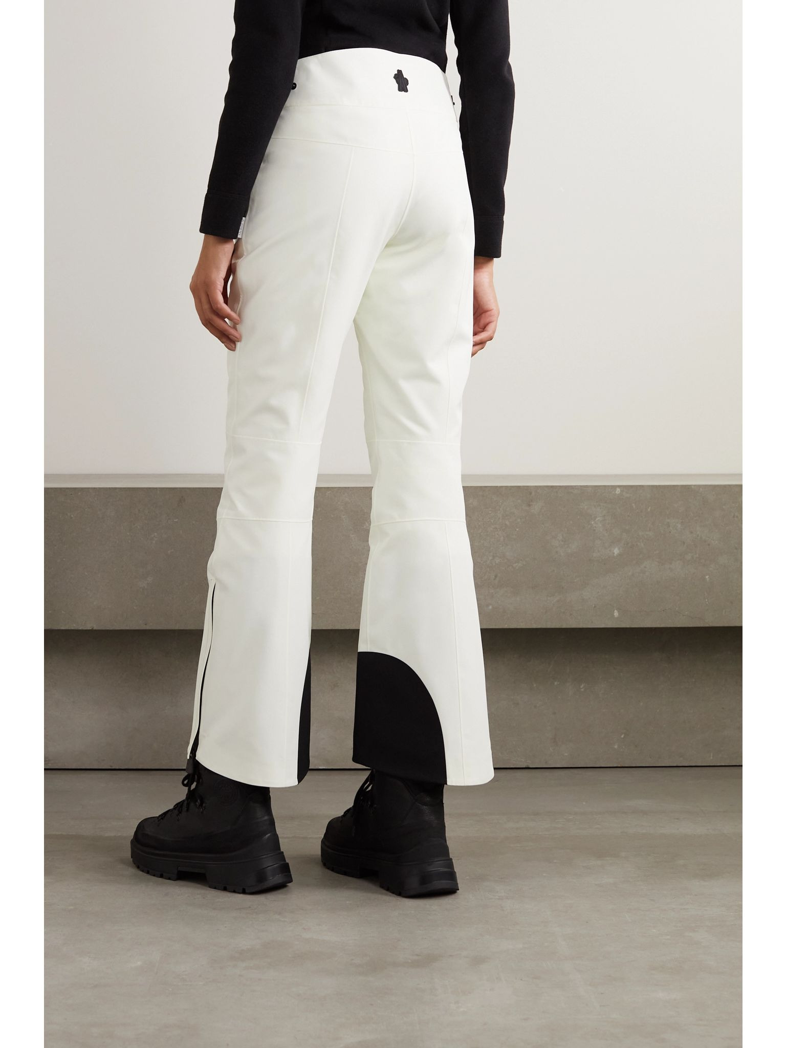 GORE-TEX Infinium high-rise flared ski pants White - 4