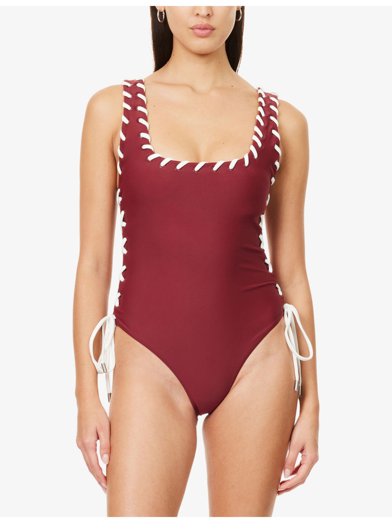 SIMKHAI Dayton One Piece Swimsuit outlook