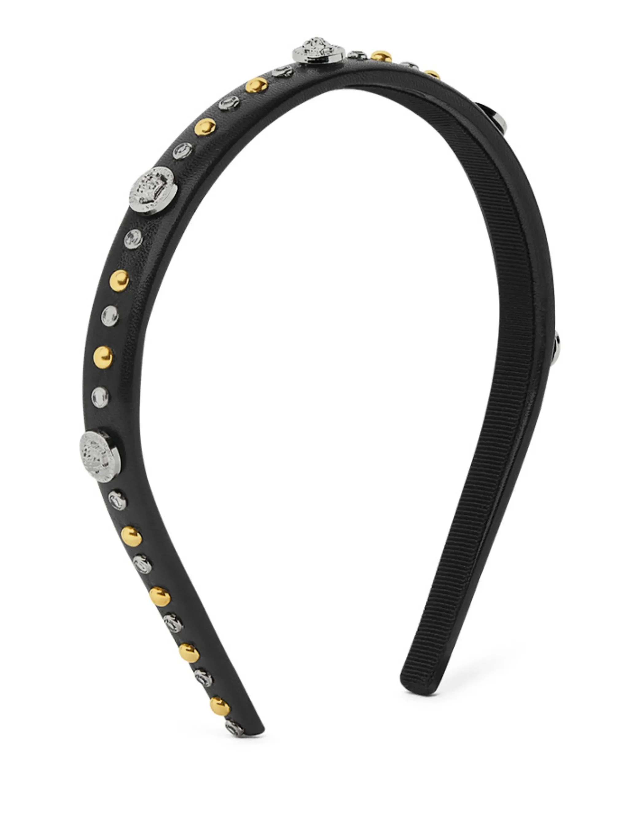 Versace Medusa Head Studded Headband - 1