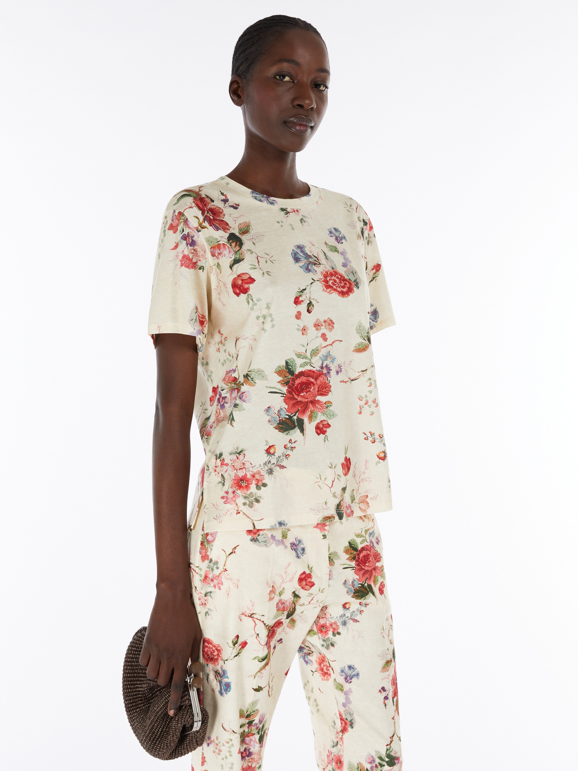 CADINE Printed jersey T-shirt - 5