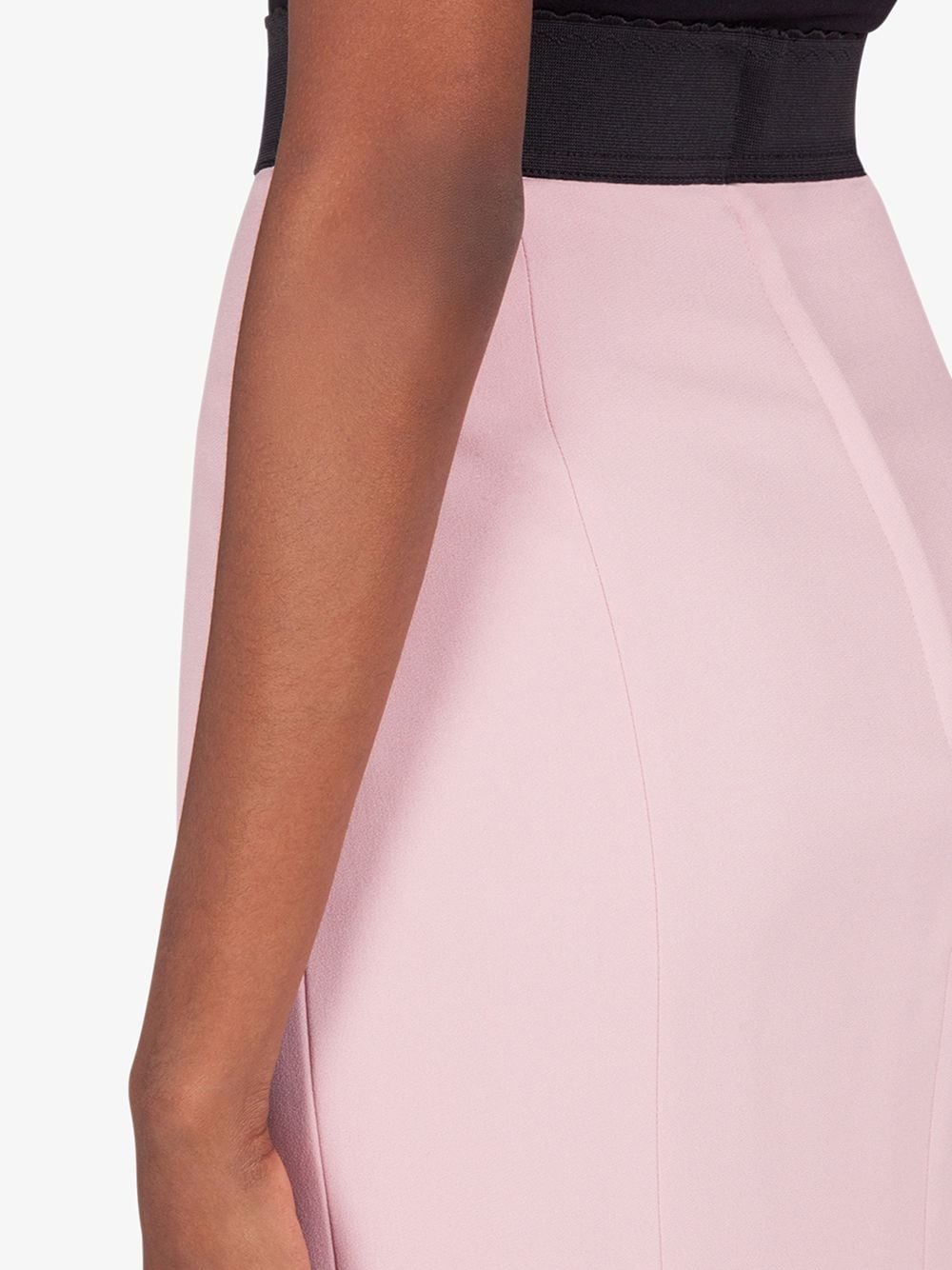 scallop-edge waistband skirt - 5