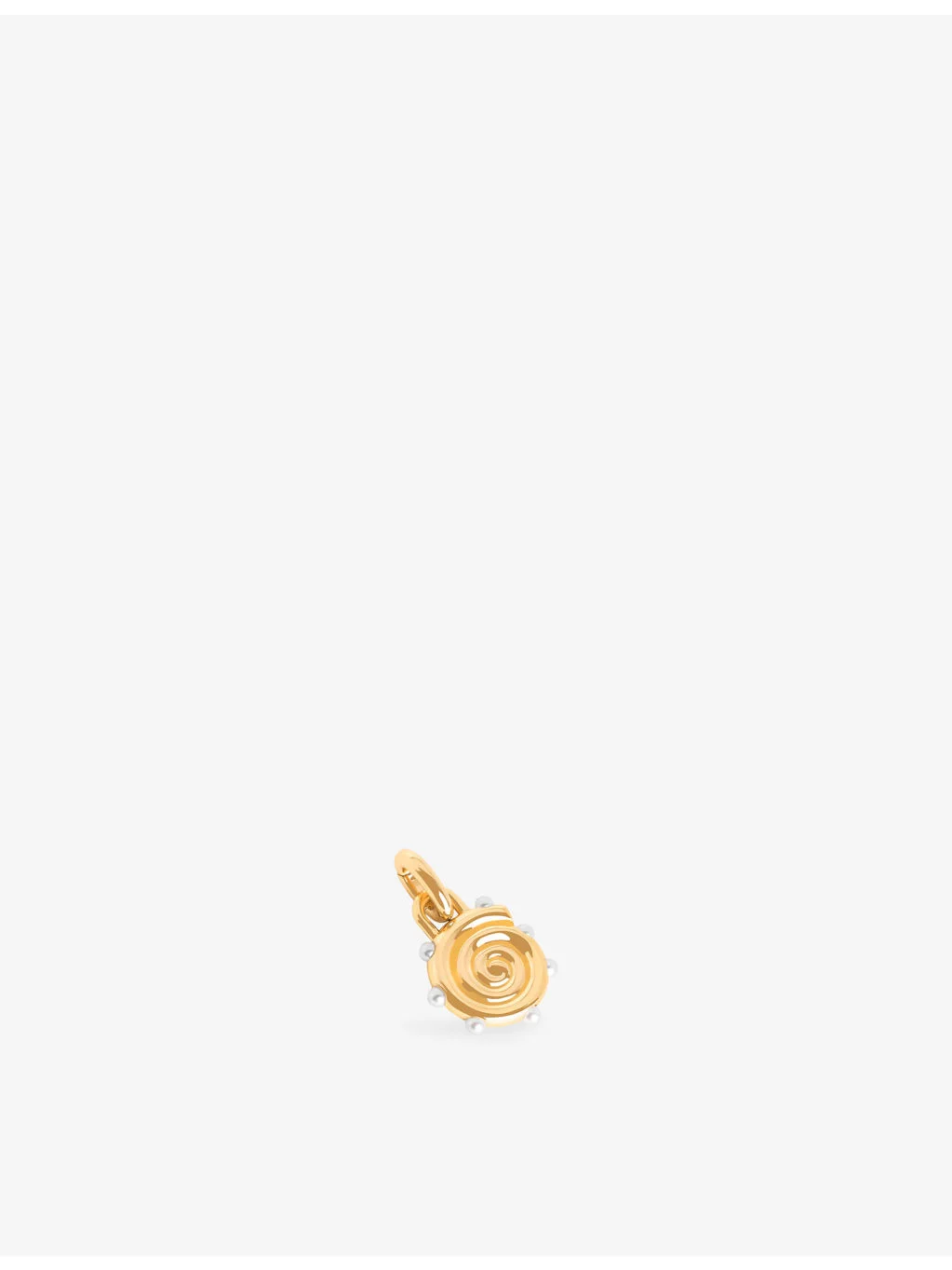 Solstice 18ct Gold-Plated Sterling-Silver Clip Charm - 1