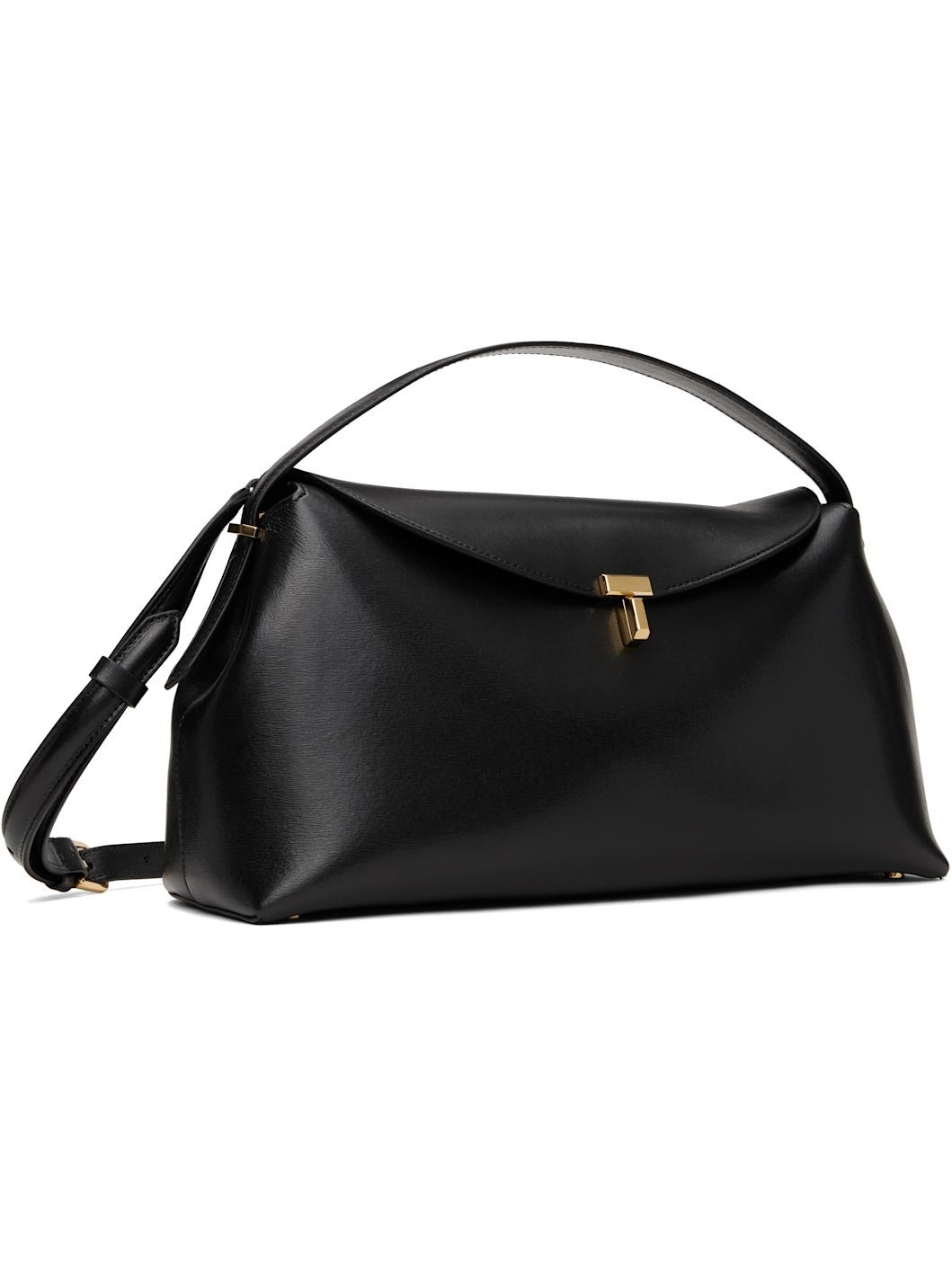 Black T-Lock Top Handle Bag - 2