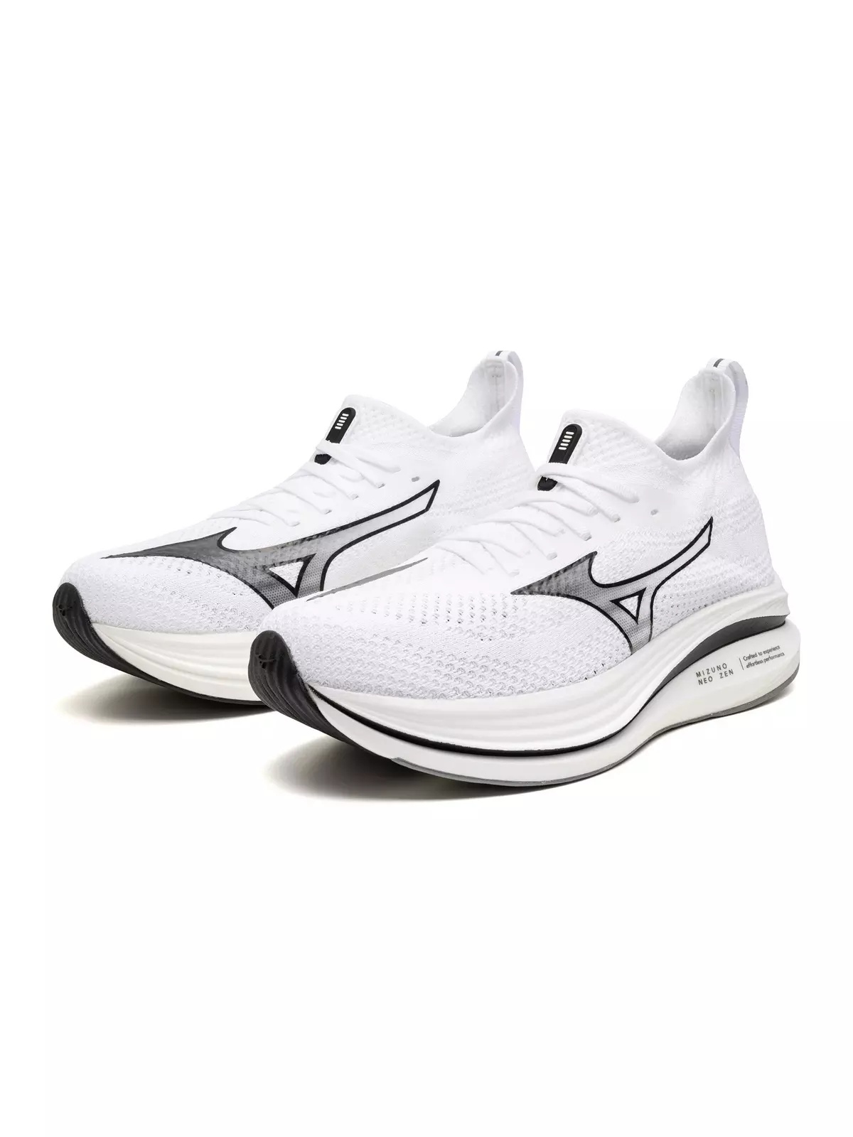 Neo Zen "White/Black" Men's Running Shoe - 5