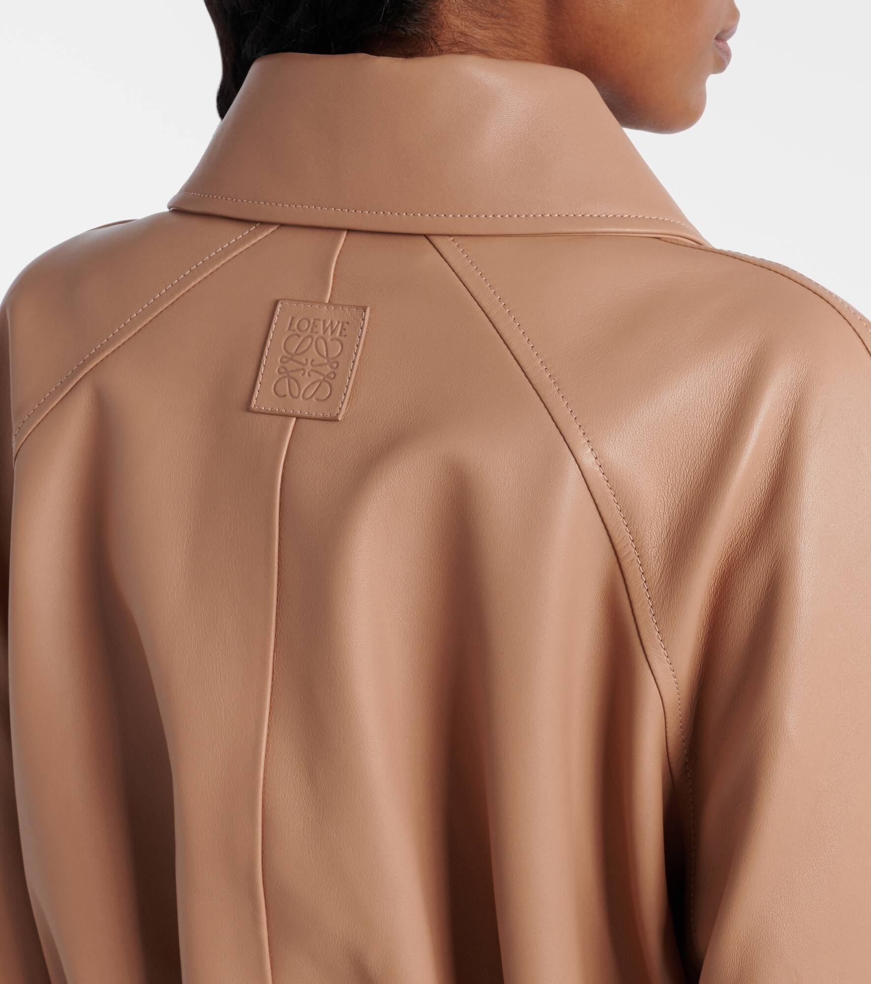 Leather bomber jacket - 6