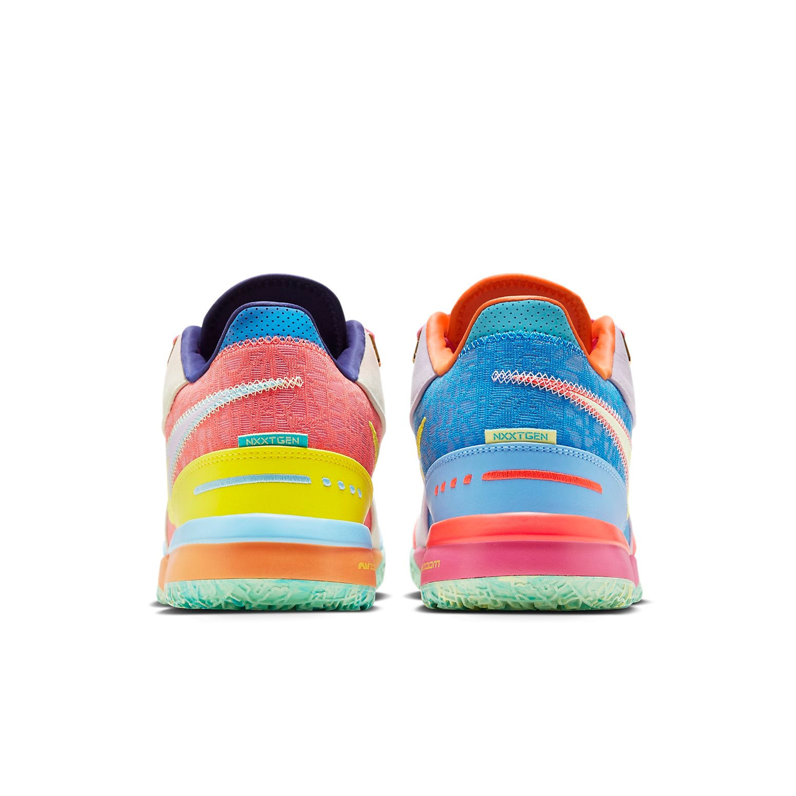 Nike LeBron NXXT Gen AMPD EP 'Multi-Color' FJ1567-501 / FJ1566-501 - 4