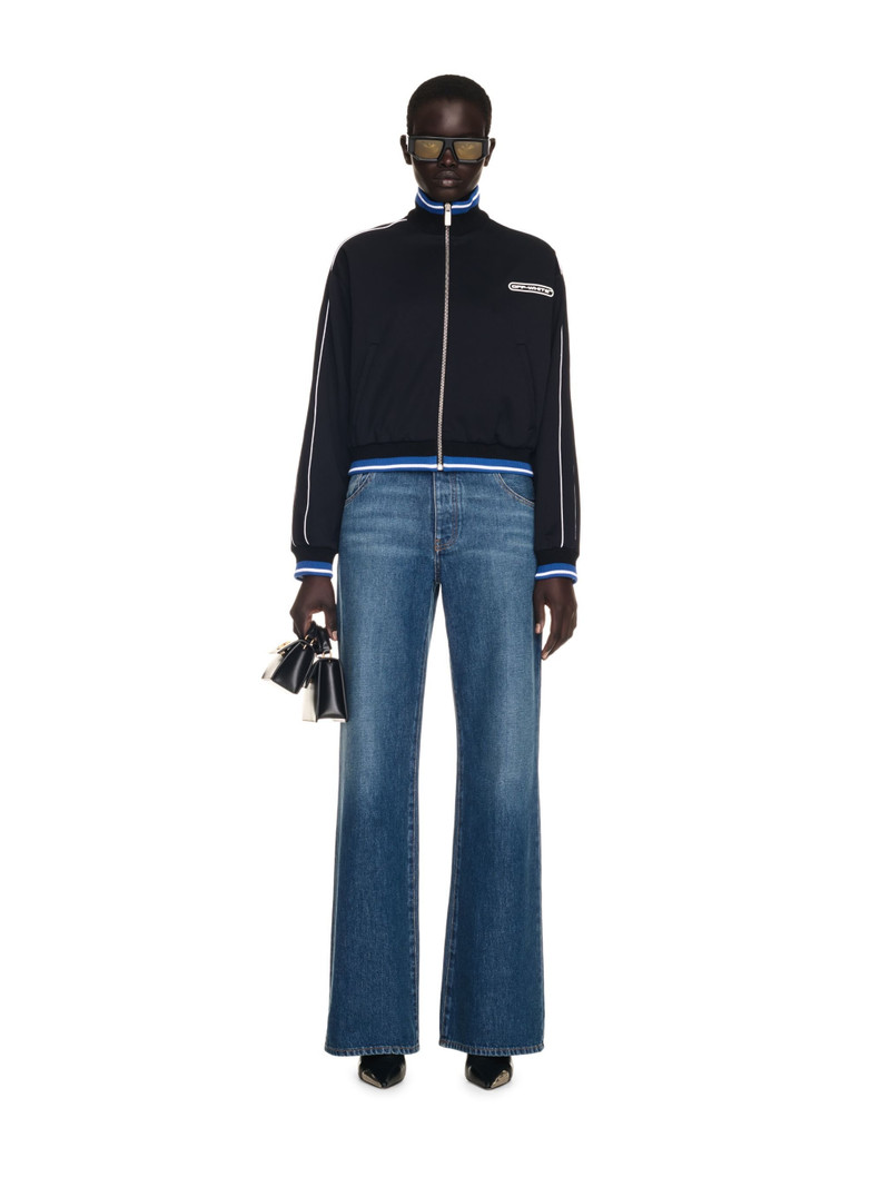 Off-White 90s Logo Crop Track Jacket outlook
