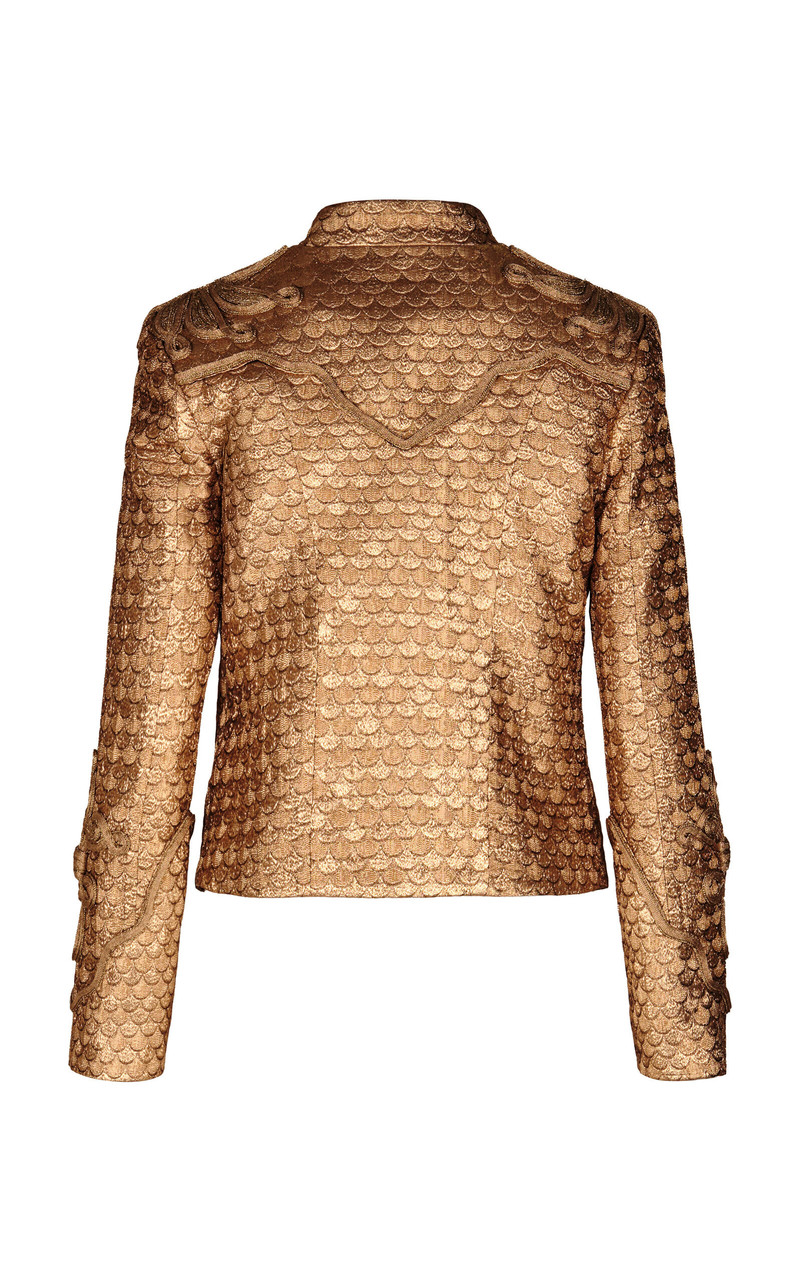 Boldness Sequined Jacket gold 5