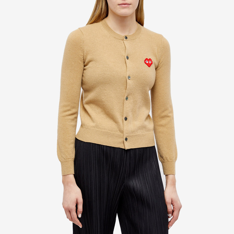 Comme des Garçons PLAY Comme des Garçons Play Invader Heart Cardigan outlook